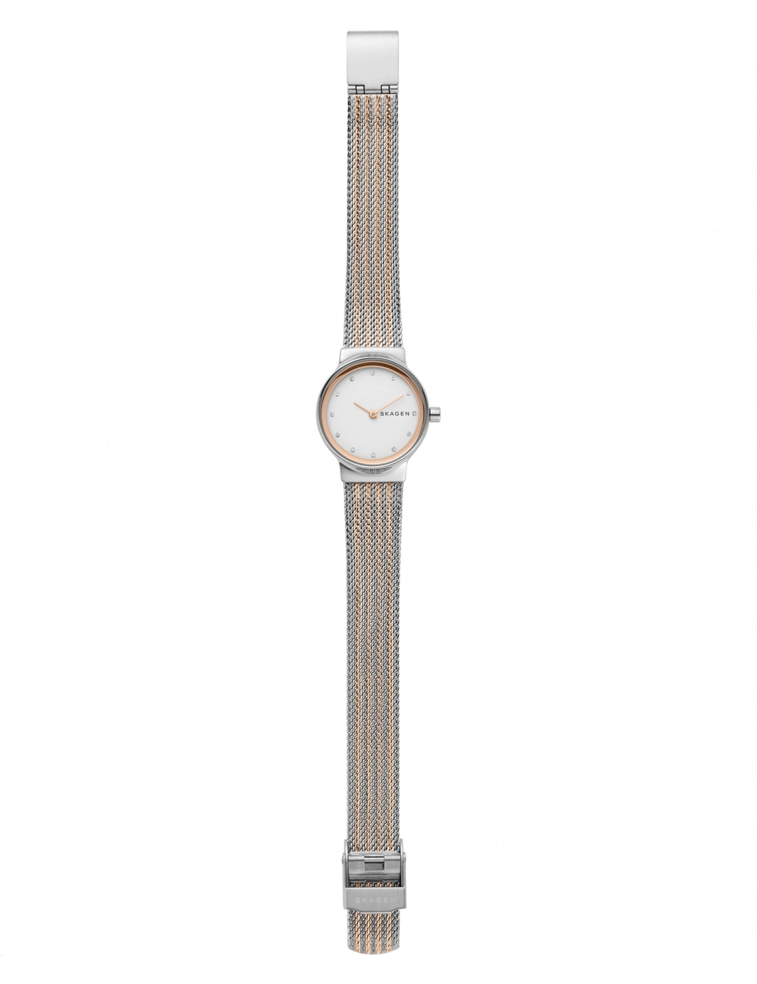 Skagen Freja Two Tone Mesh Stainless Steel Watch 5 of 7