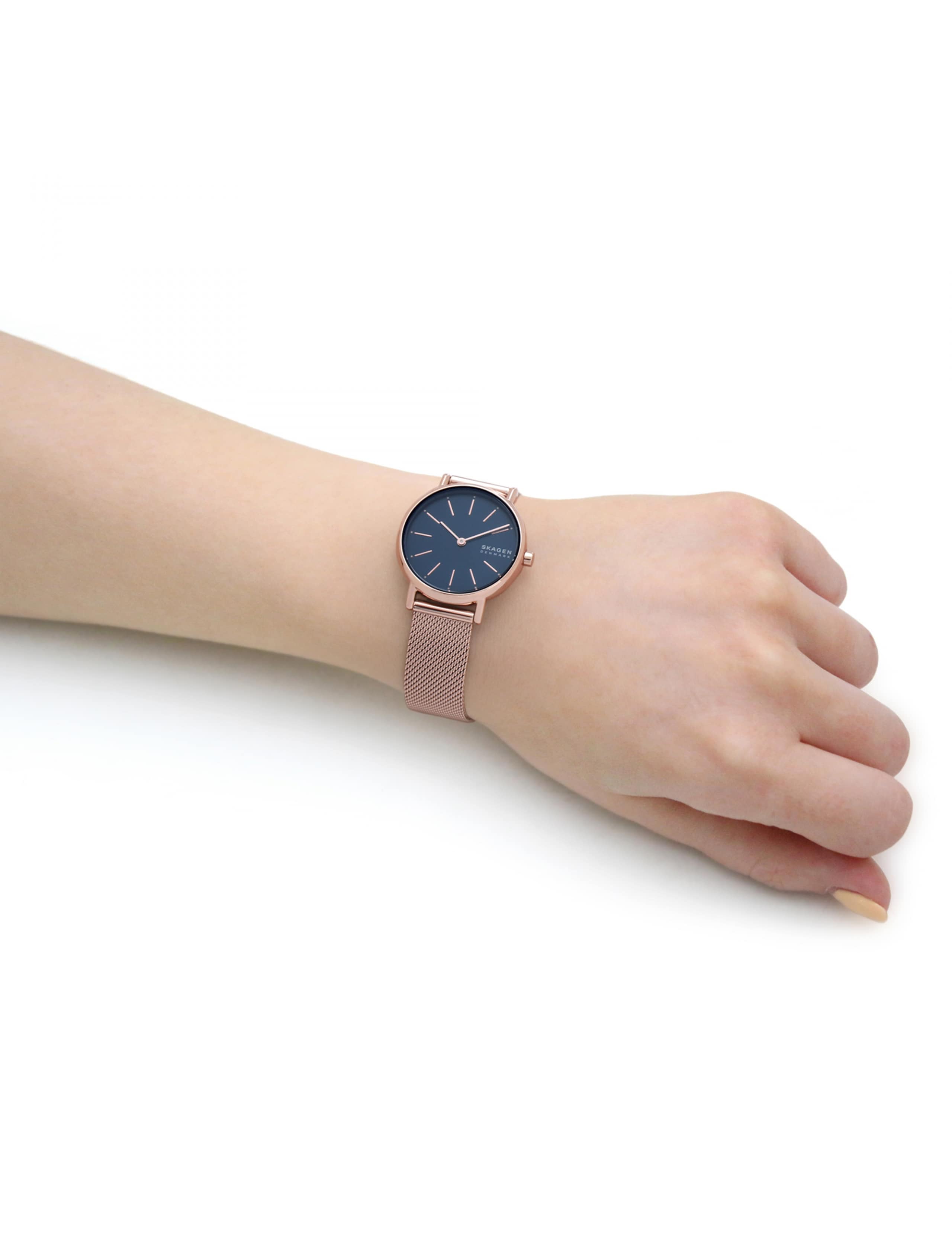 Skagen Signatur Classic Rose Gold Mesh Watch 7 of 7