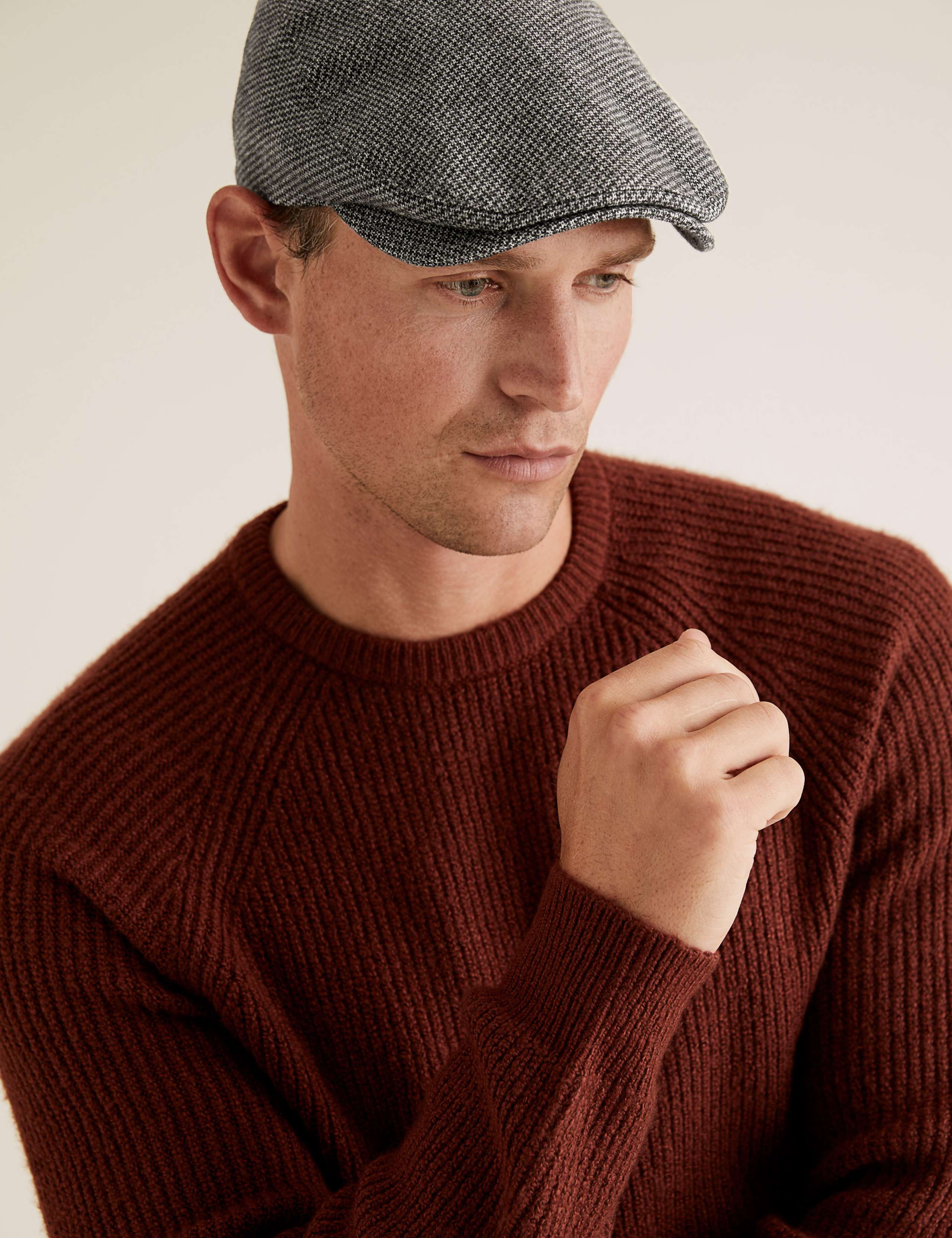 Dogstooth Flat Cap 1 of 4