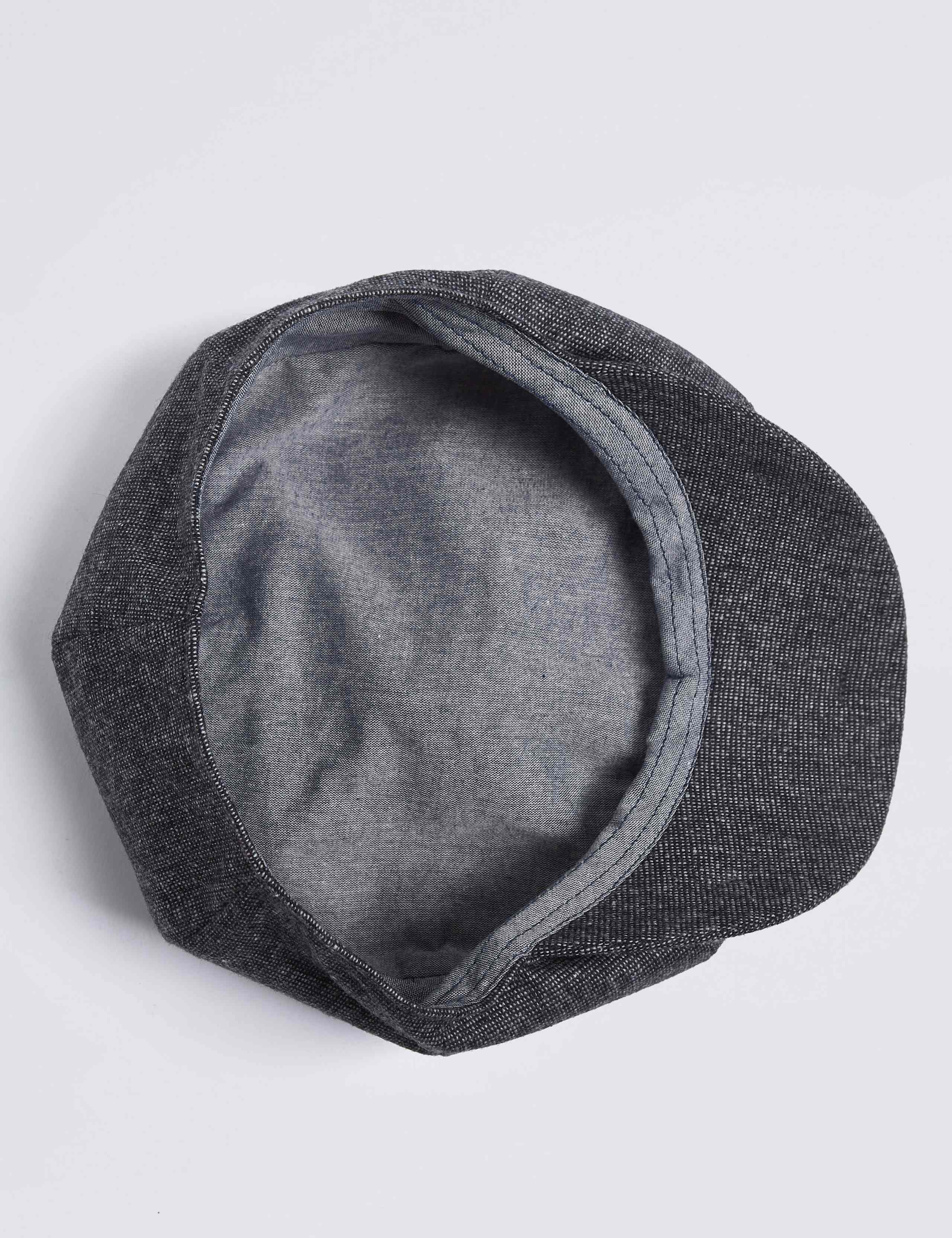 Wool Blend Baker Boy Hat 3 of 3