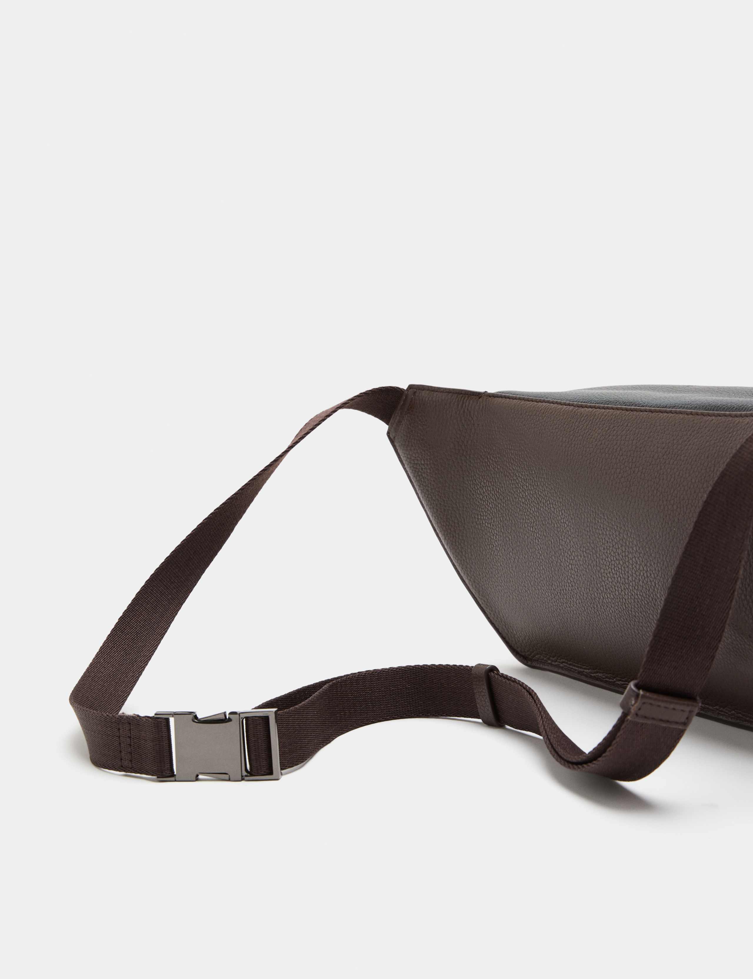 Leather Pebble Grain Cross Body Bag 2 of 4