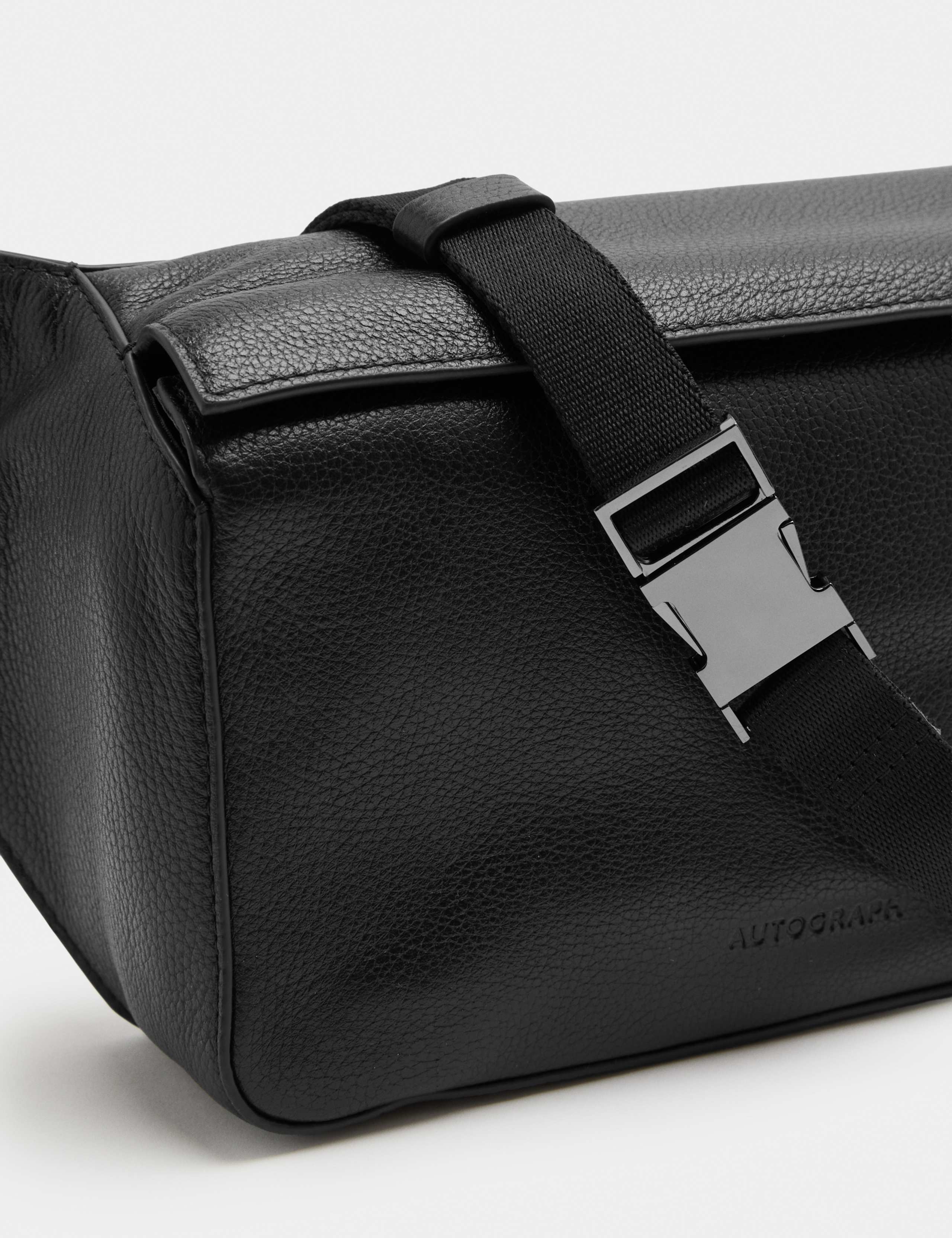 Leather Pebble Grain Cross Body Bag 3 of 3
