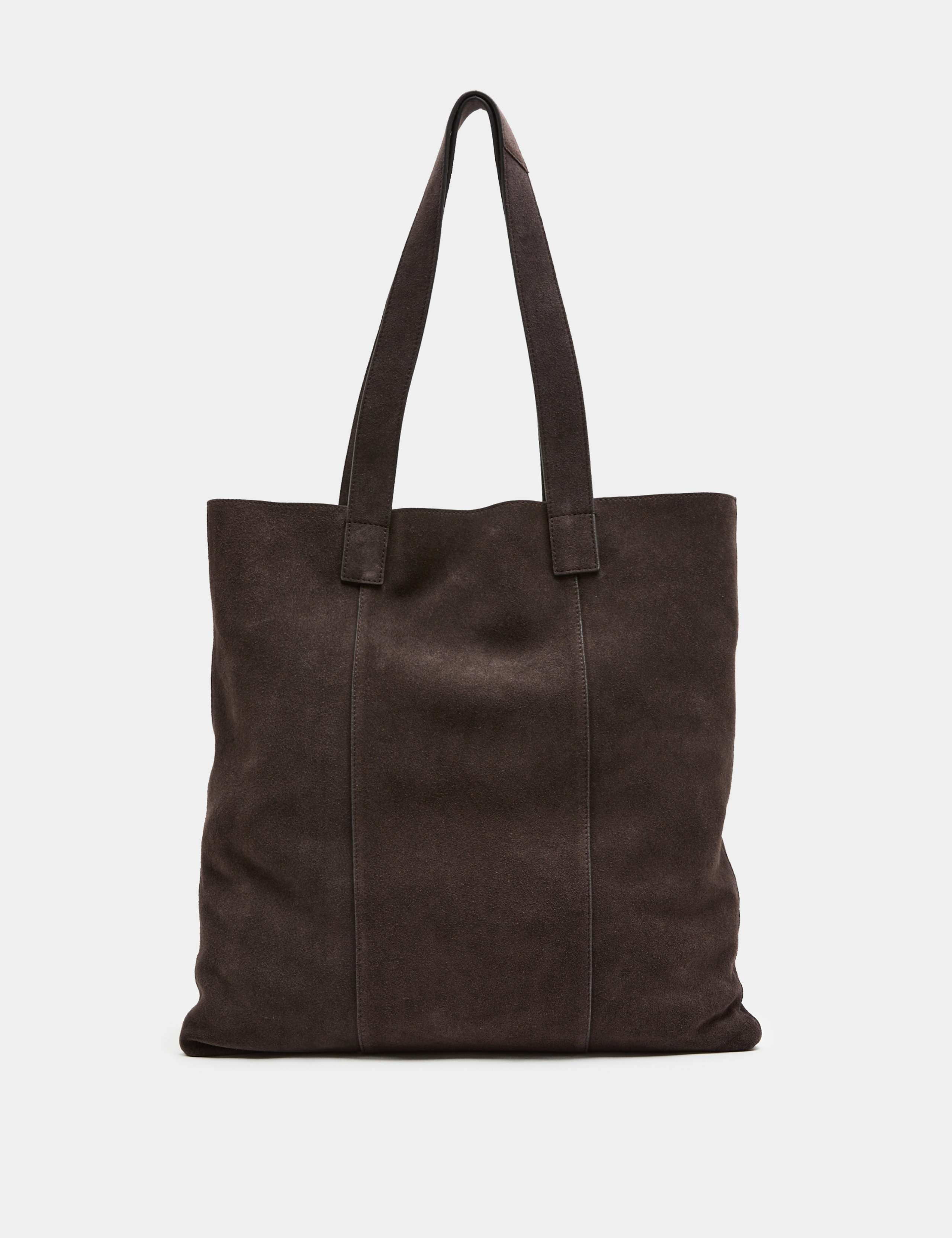 Suede Tote Bag 1 of 3