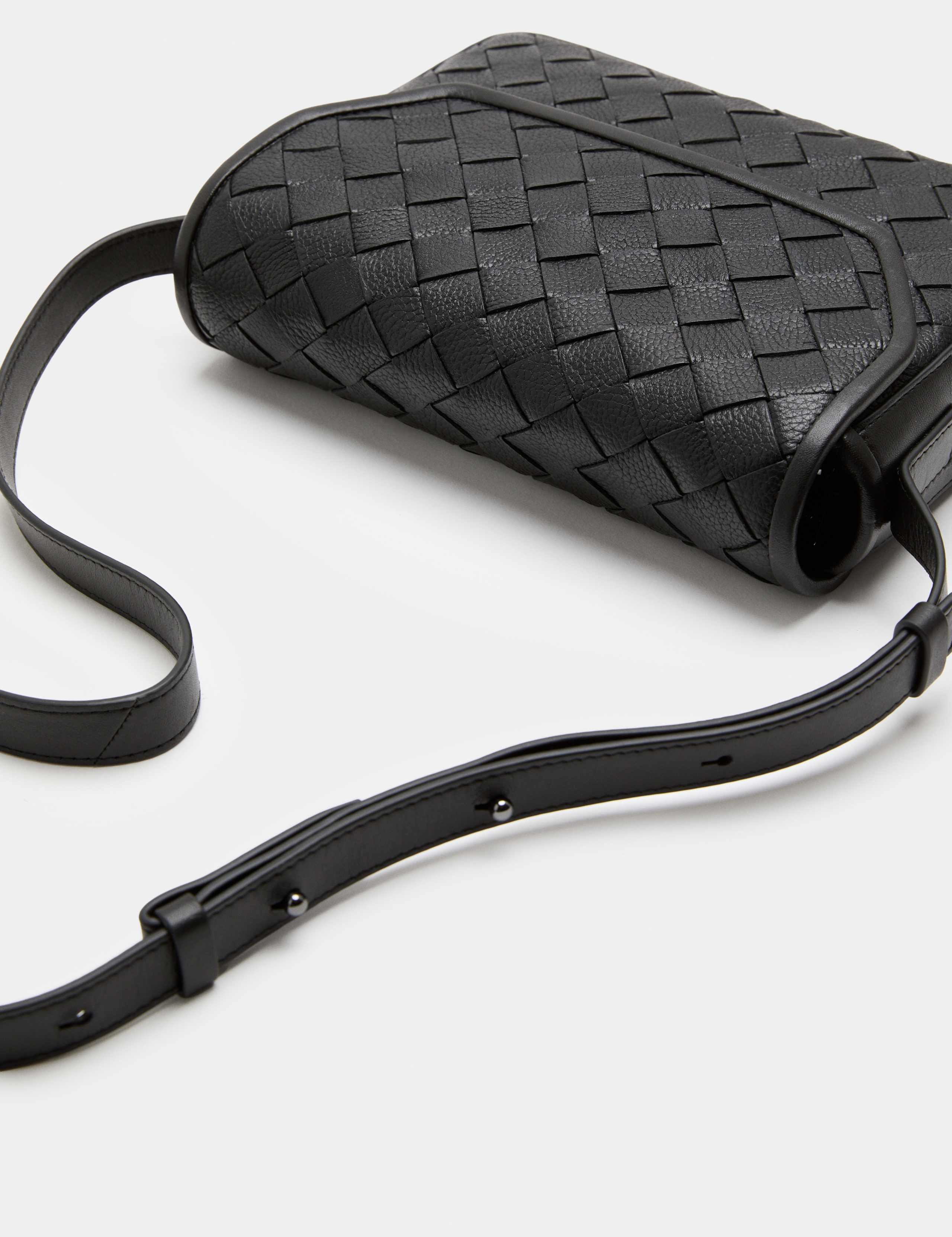 Leather Adjustable Cross Body Bag 2 of 3