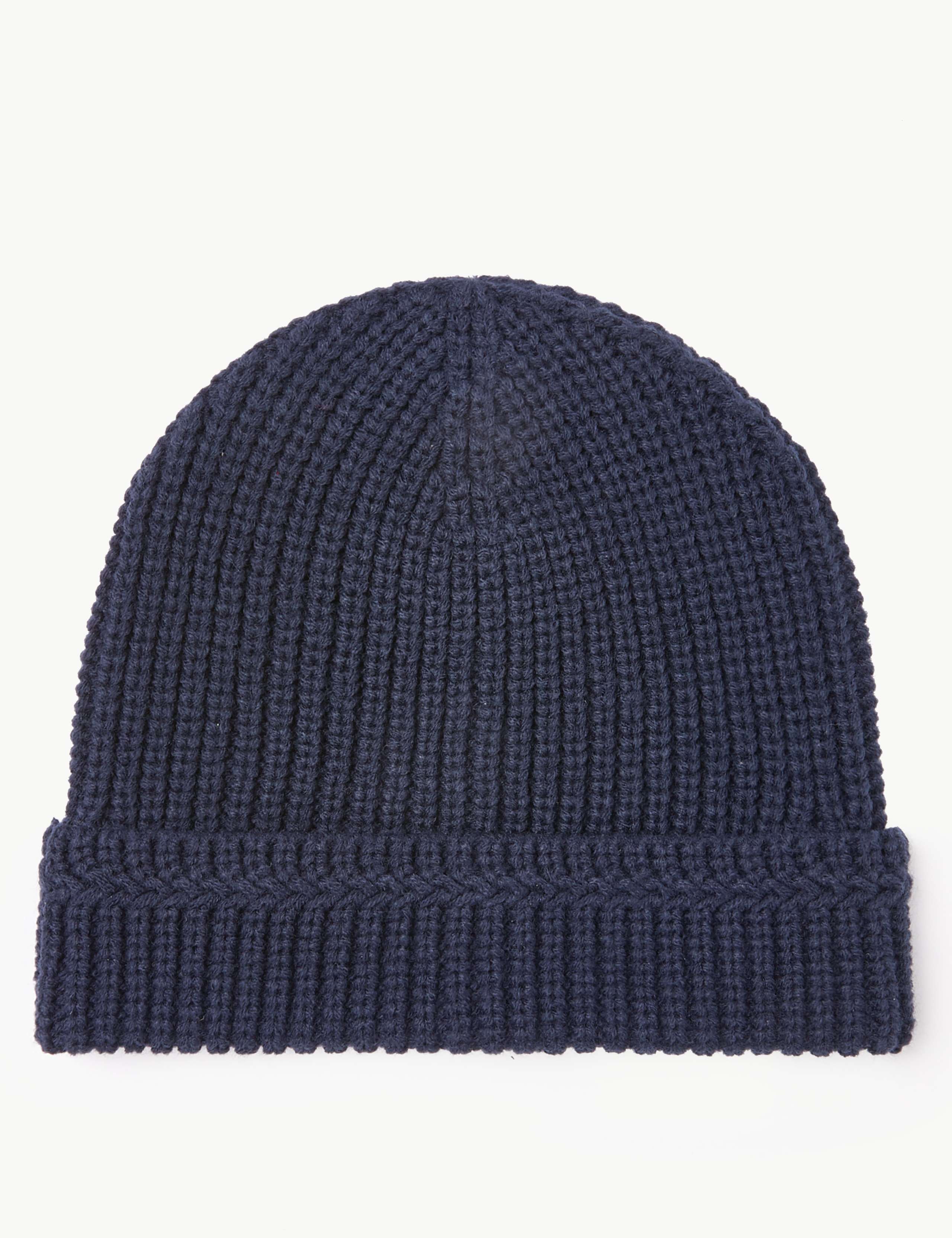 Ribbed Beanie Hat 1 of 2