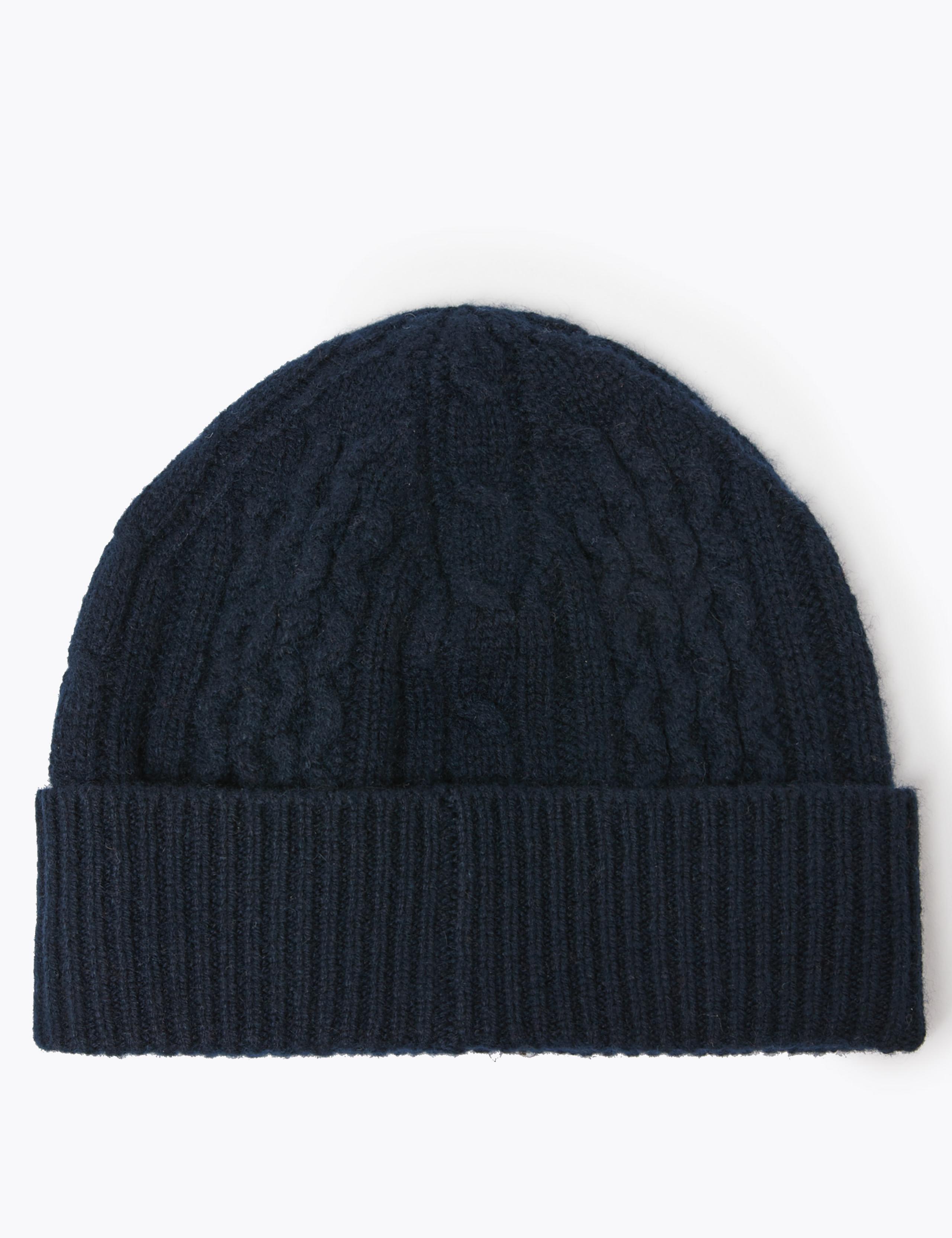 Cashmere Beanie Hat 3 of 3