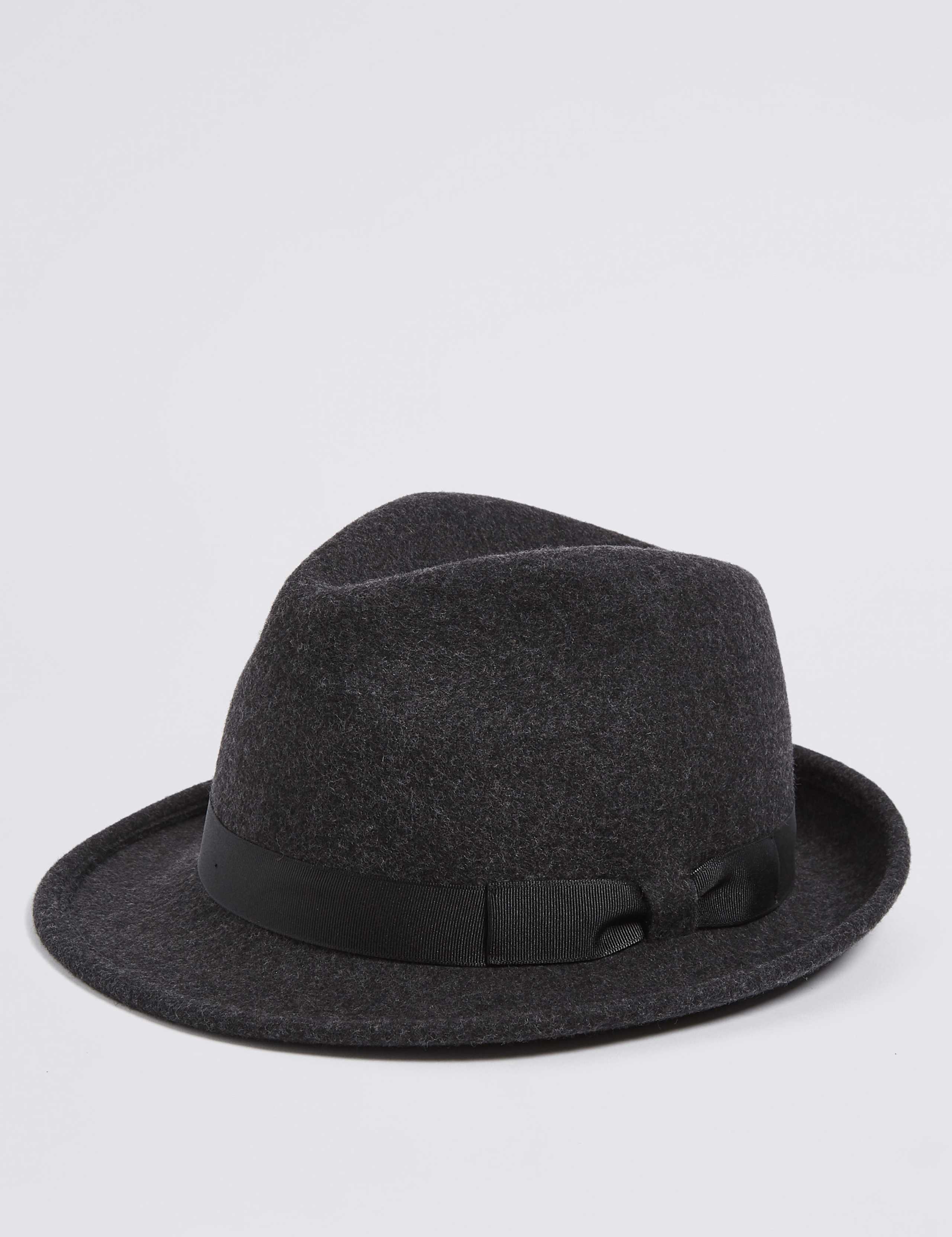 Pure Wool Felt Trilby Hat with Stormwear™ 1 of 4