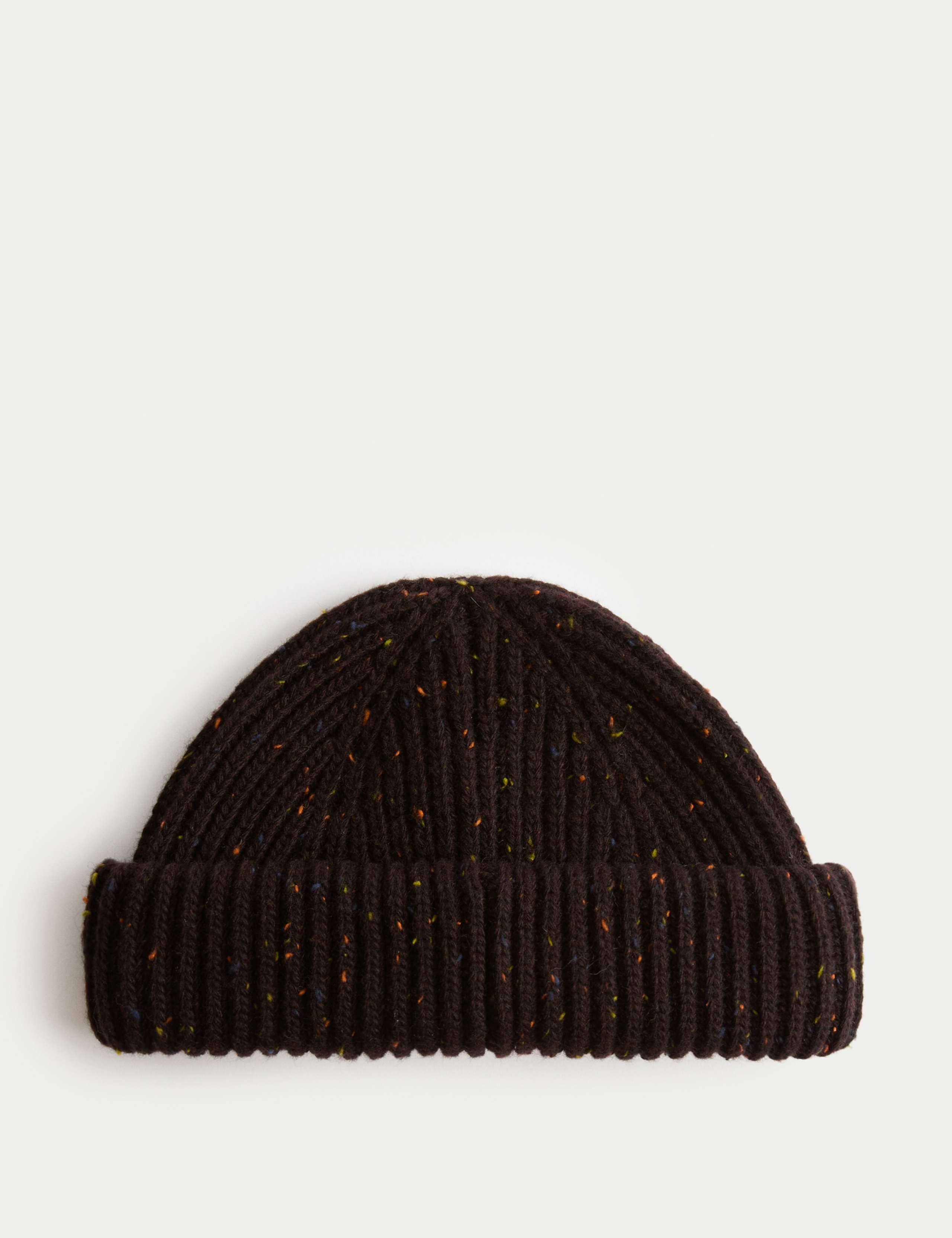 Fisherman Ribbed Beanie Hat 1 of 2