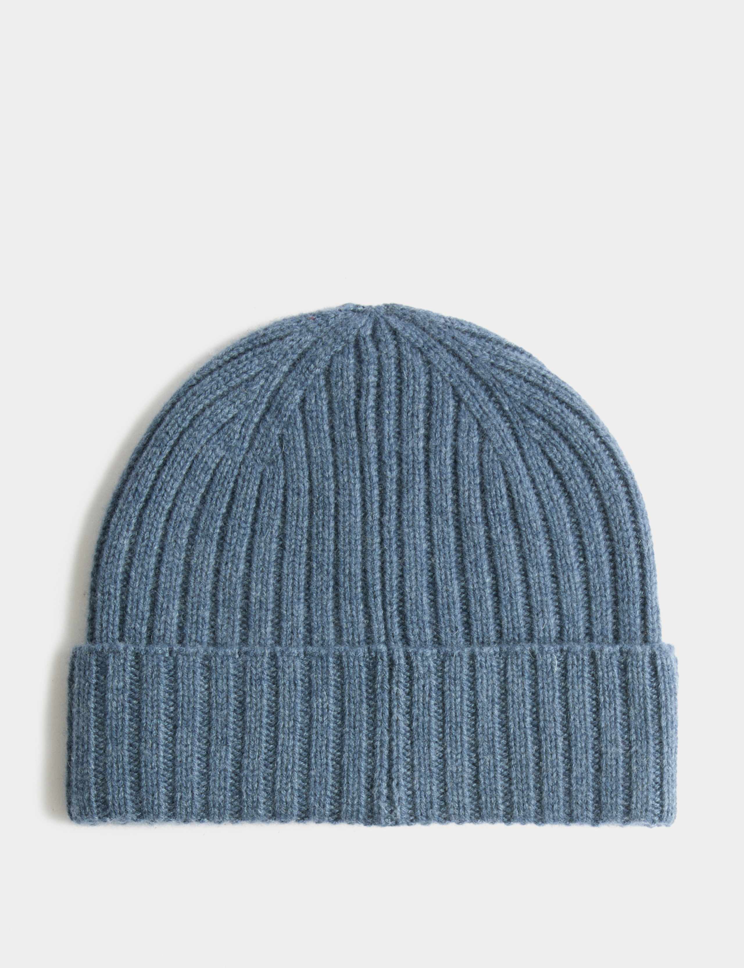 Pure Cashmere Knitted Beanie Hat 1 of 1