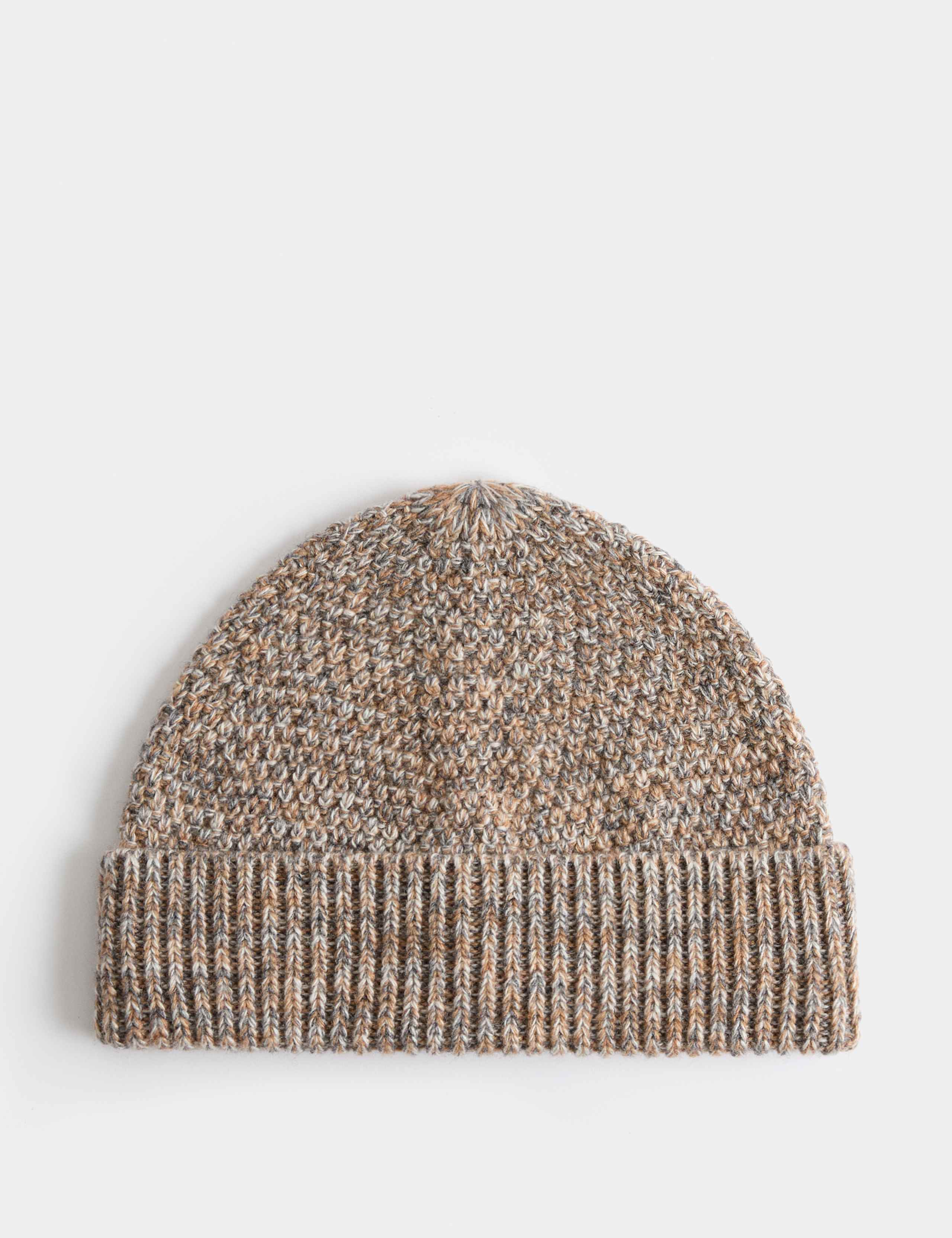 Knitted Beanie Hat With Wool 1 of 1