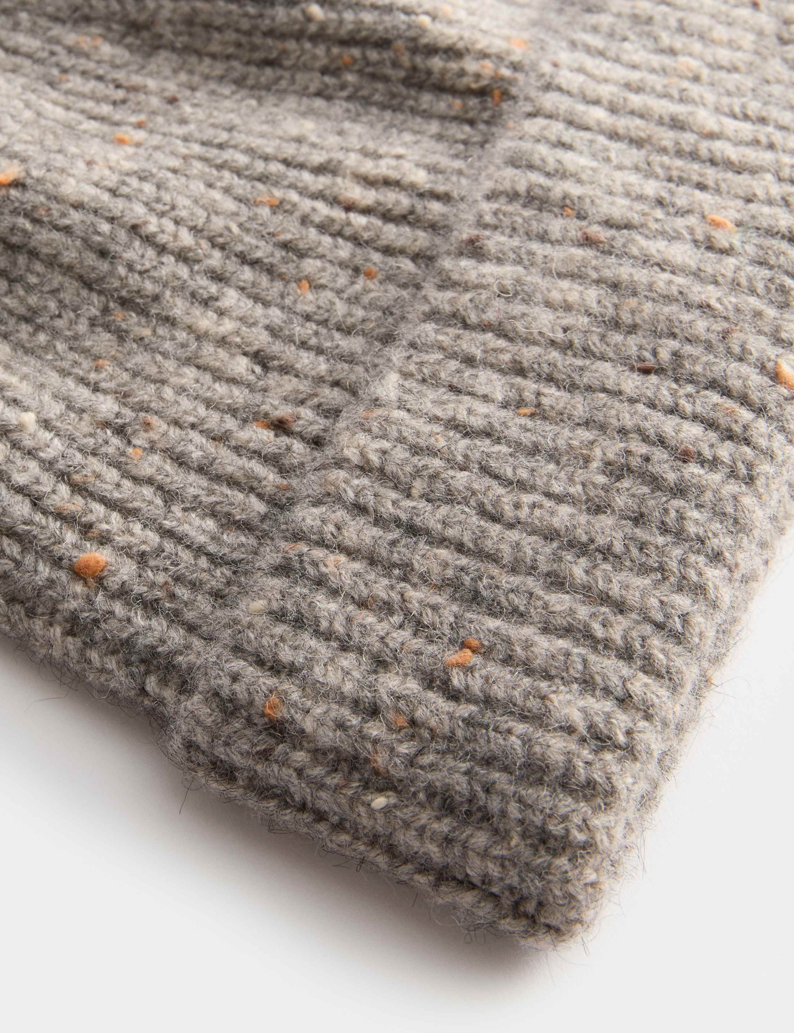 Knitted Beanie Hat 2 of 2