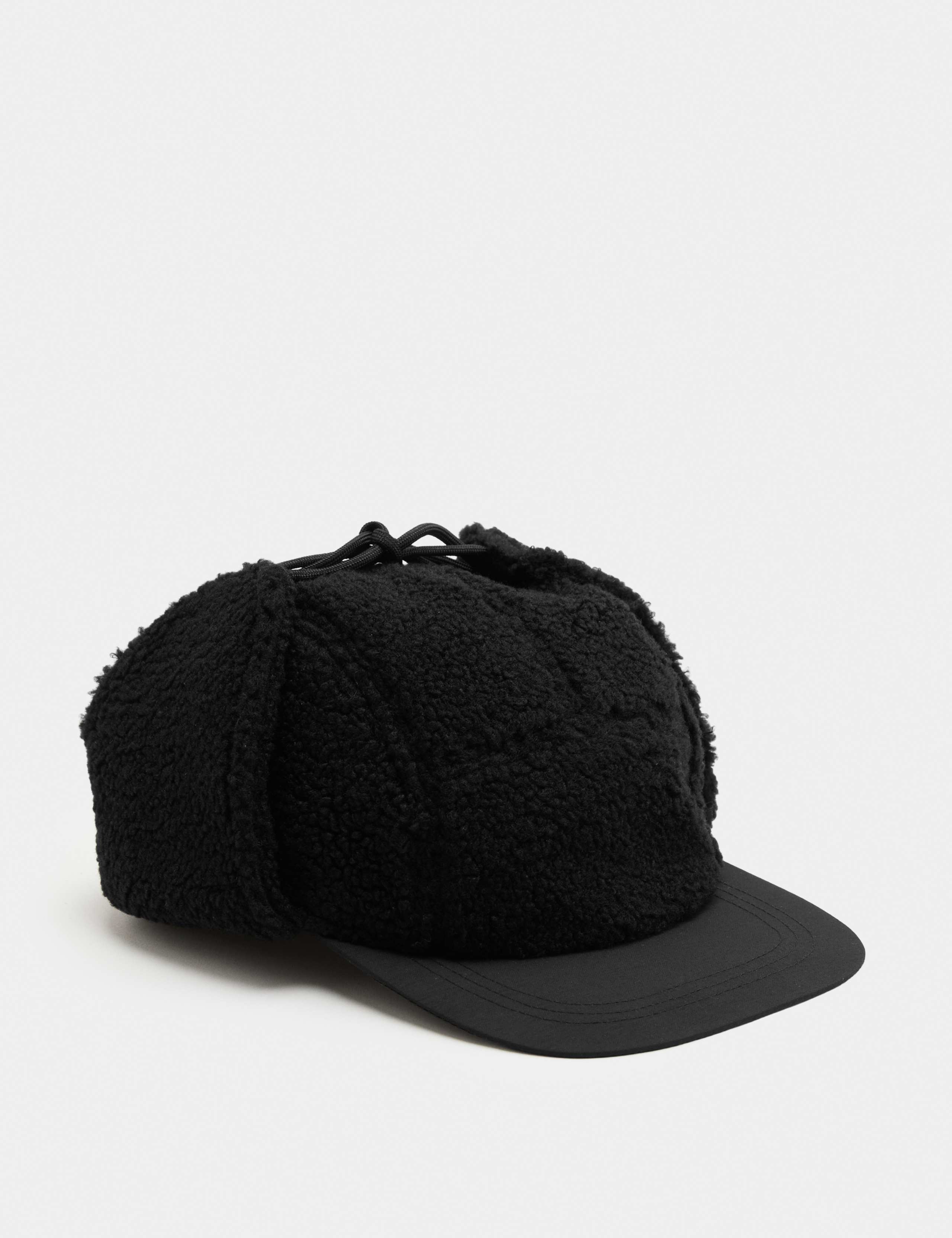 Textured Trapper Hat 1 of 2