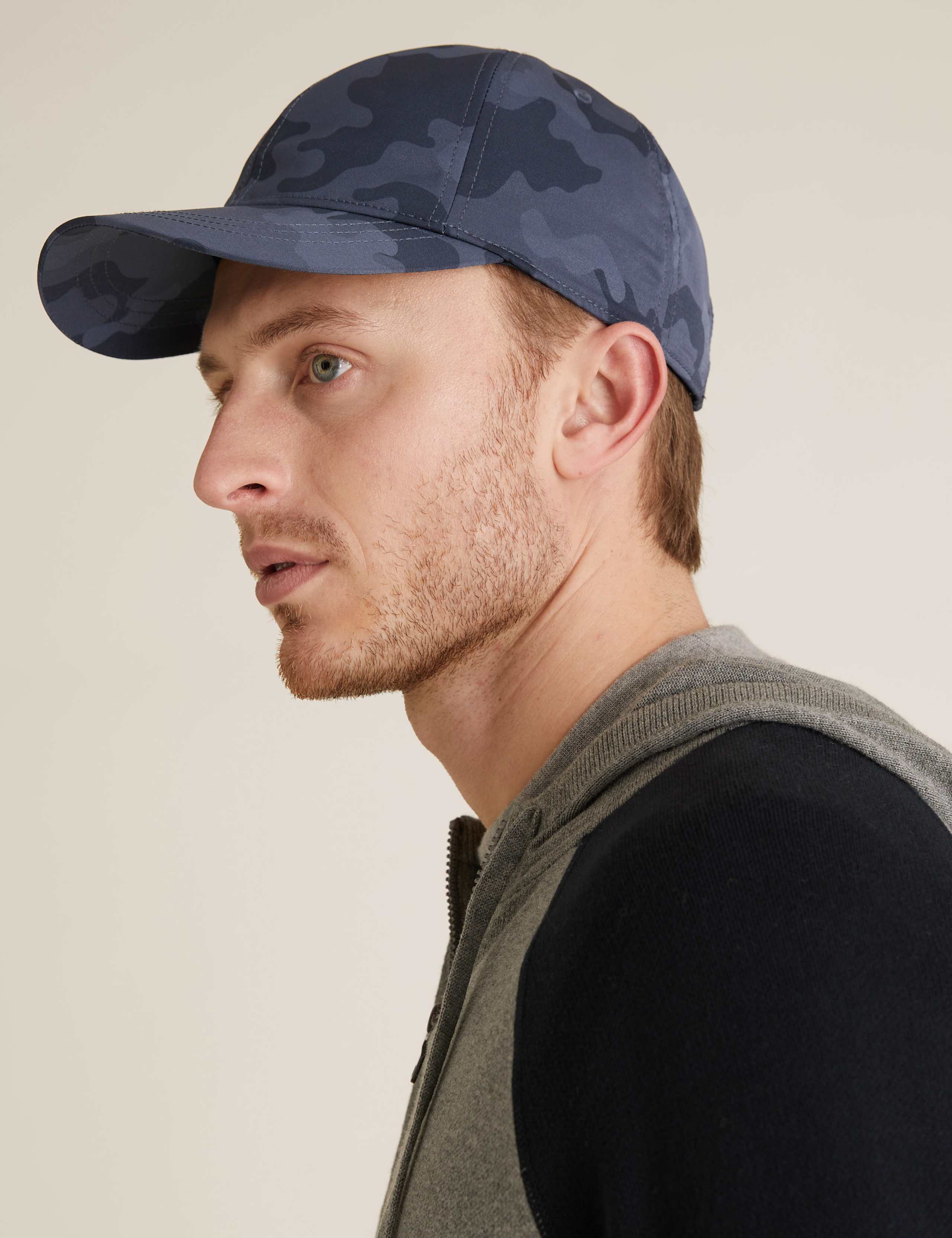 Camo Print Baseball Cap 1 of 3