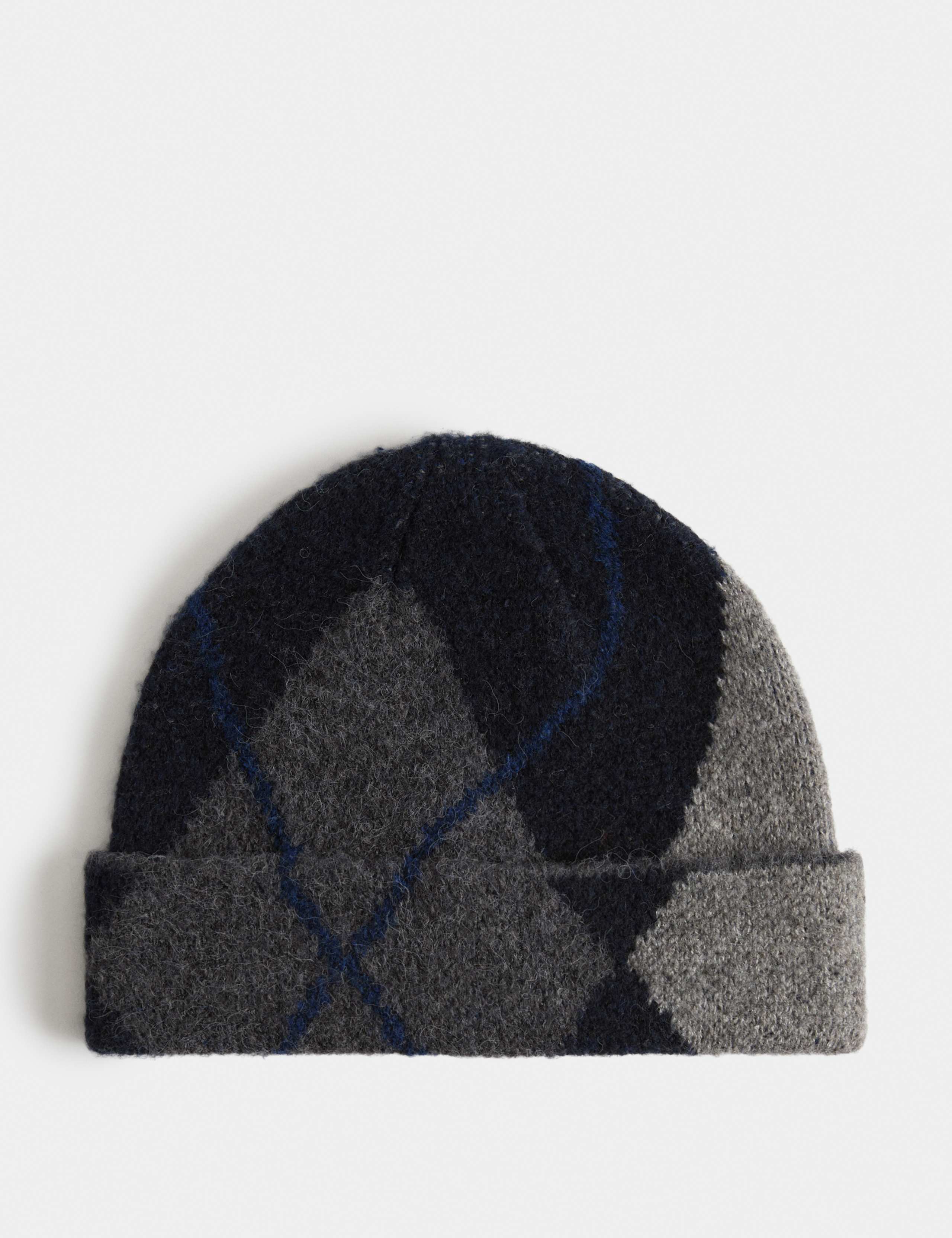 Argyle Beanie Hat 1 of 1