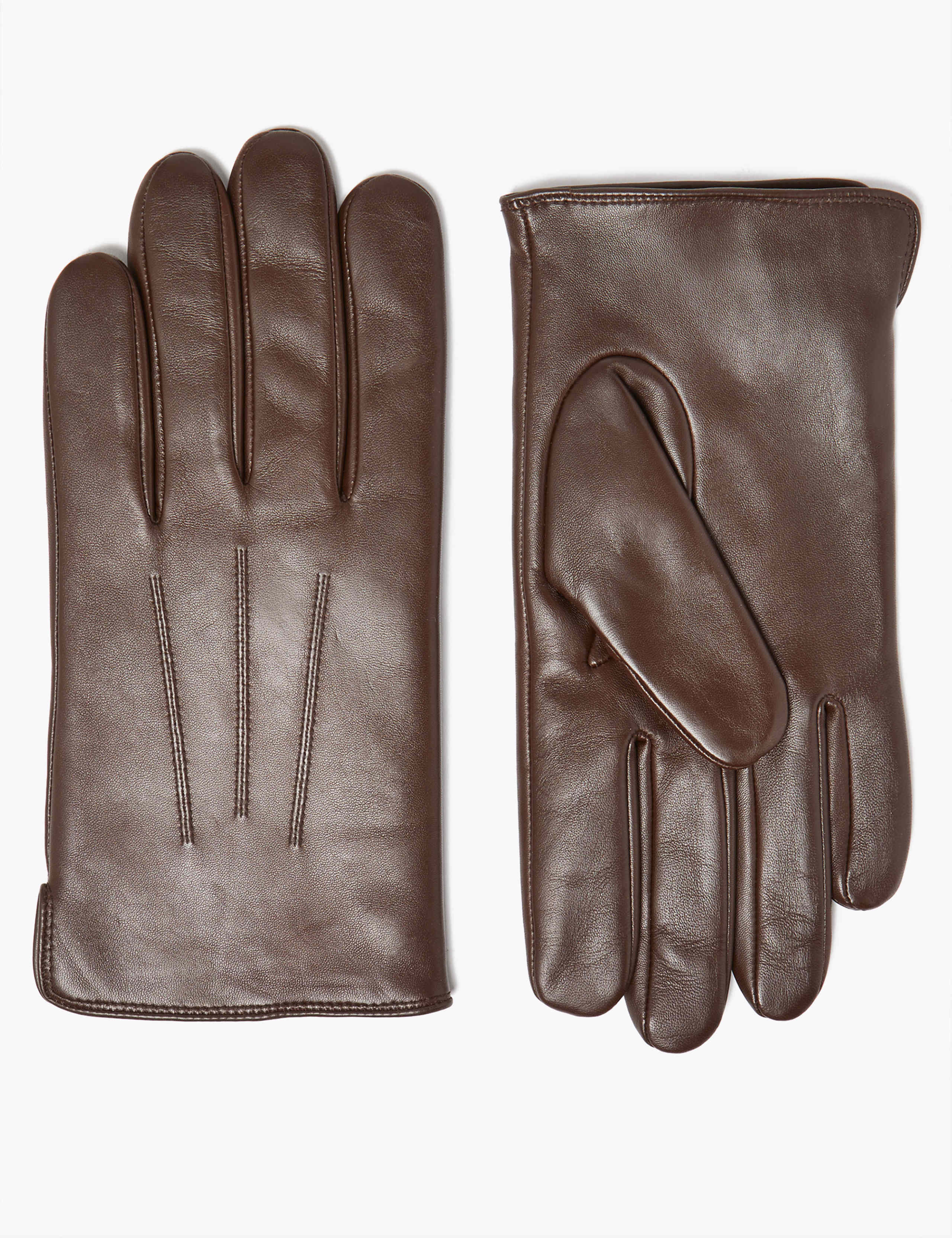 Leather Gloves with Thermowarmth™ 1 of 2