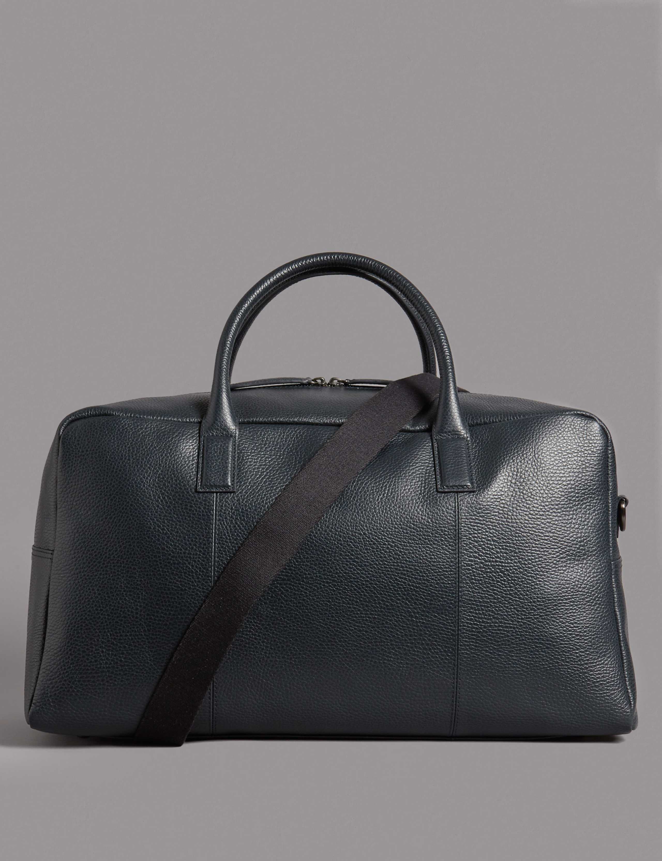 Pebble Grain Leather Holdall 4 of 5