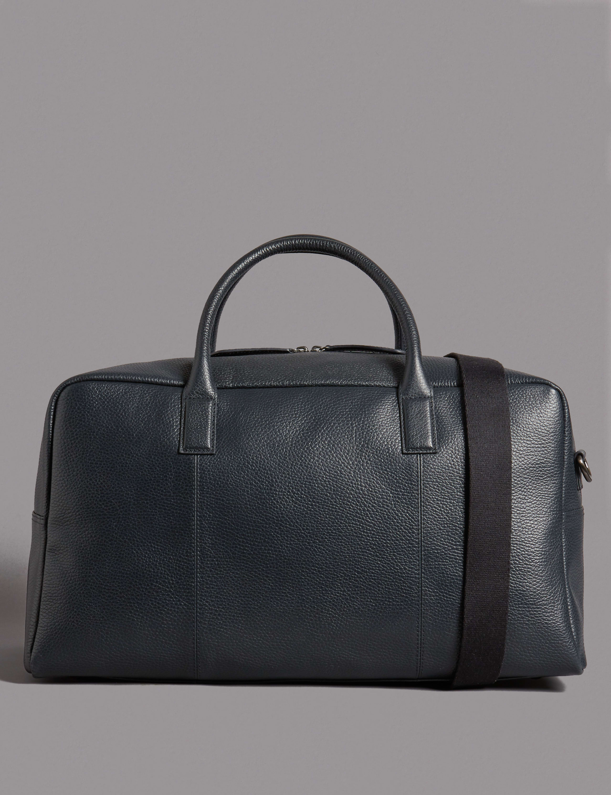 Pebble Grain Leather Holdall 2 of 5