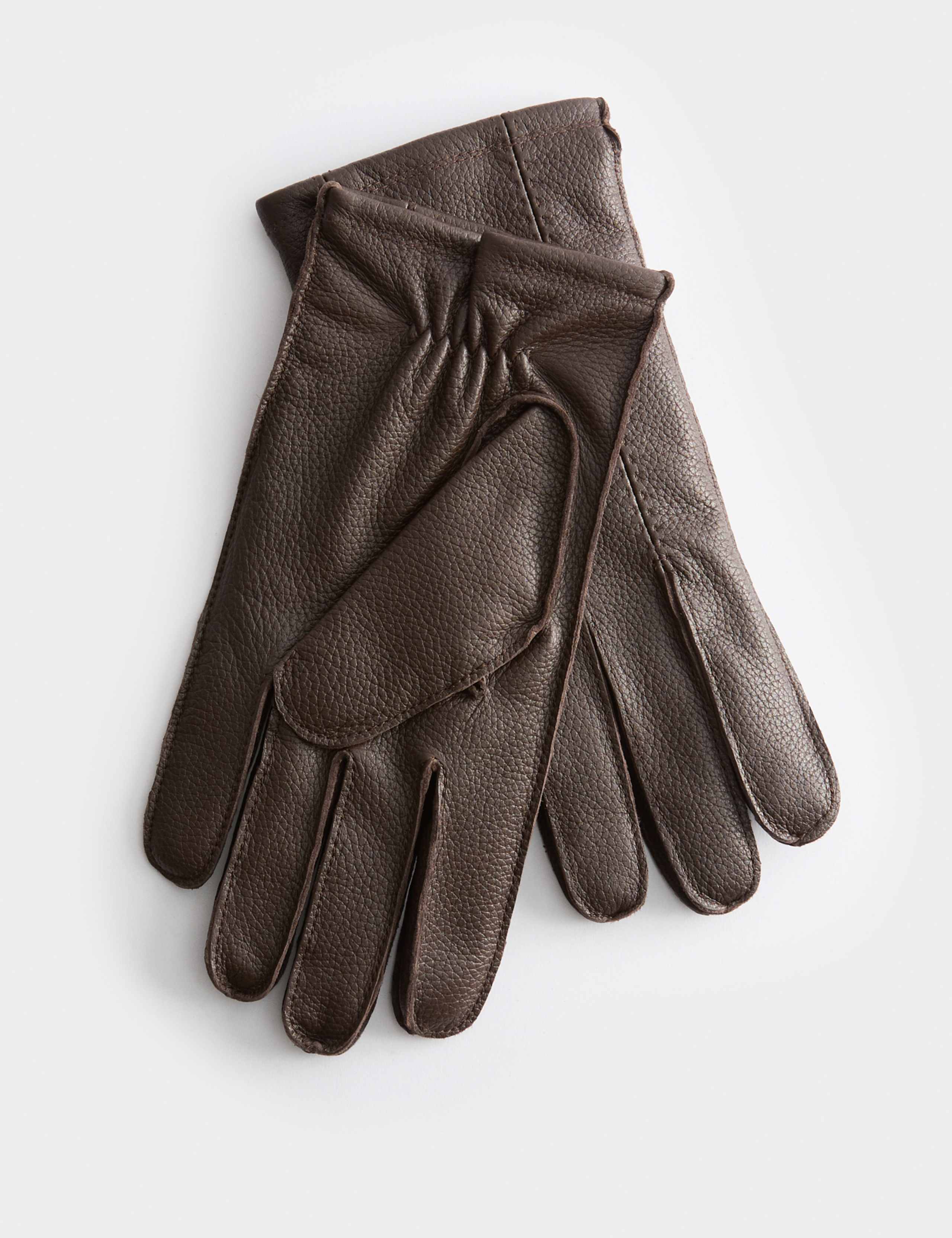 Leather Cashmere Lined Gloves 2 of 2