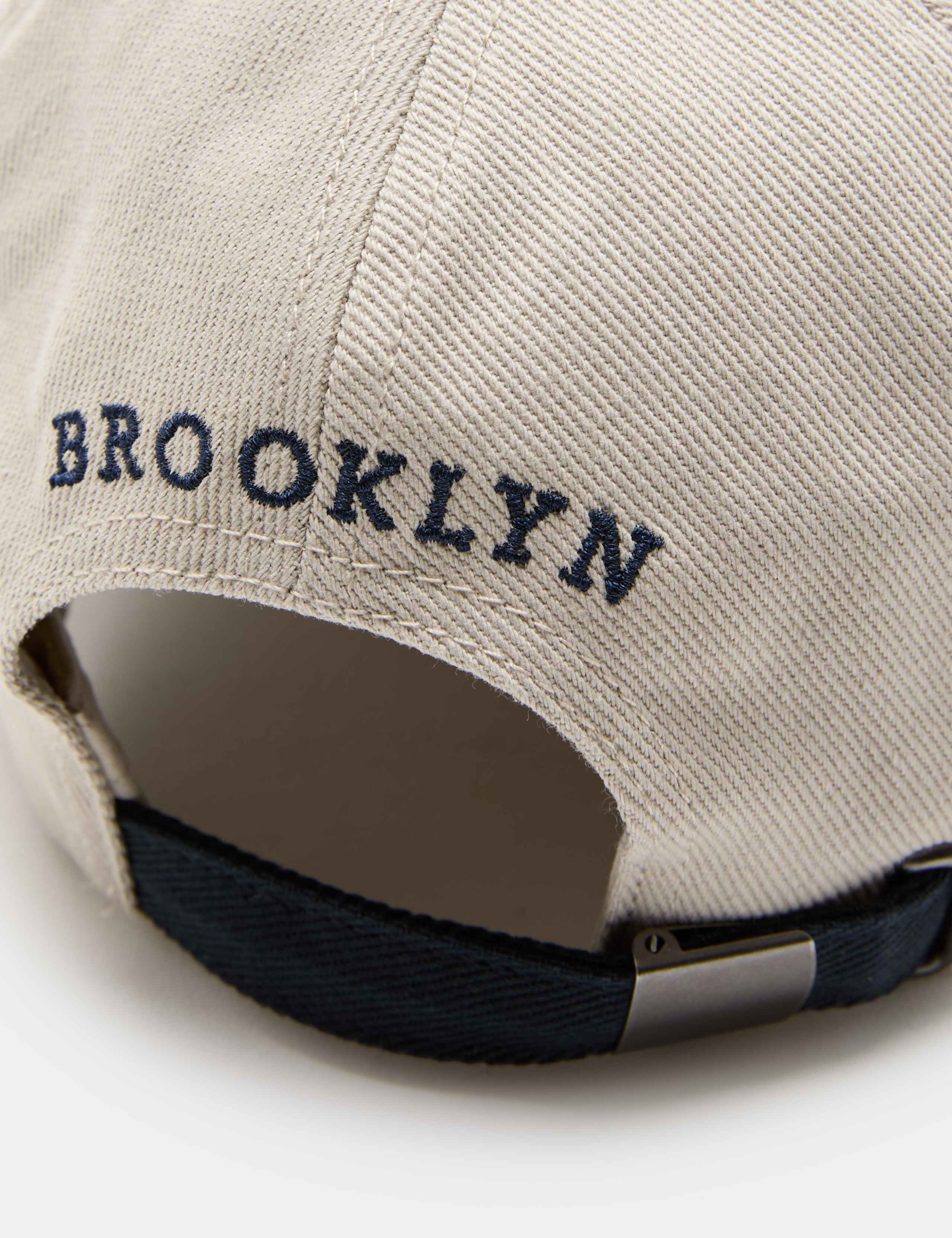Pure Cotton Brooklyn Baseball Cap 2 of 2