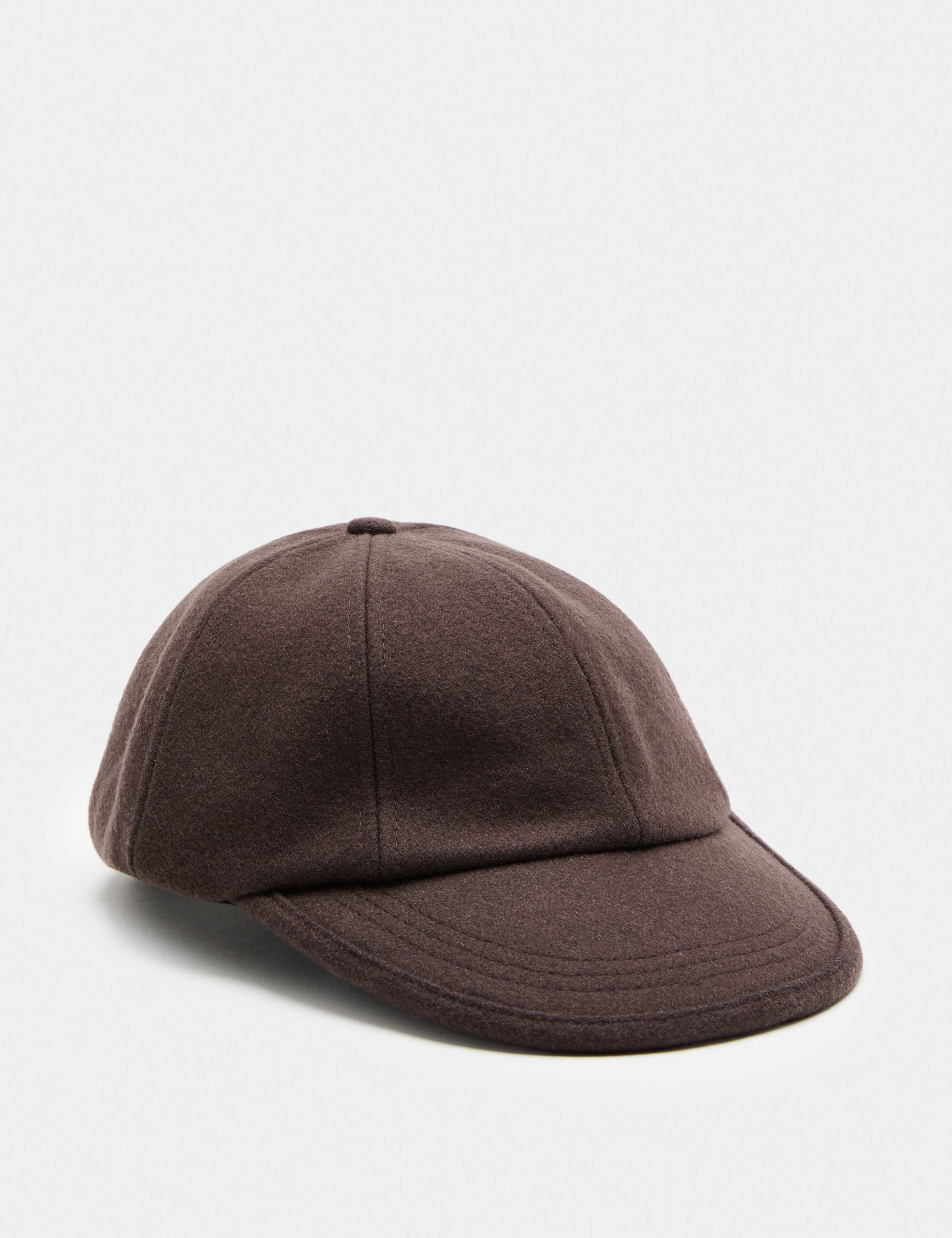 Wool Blend Baseball Cap 1 of 2