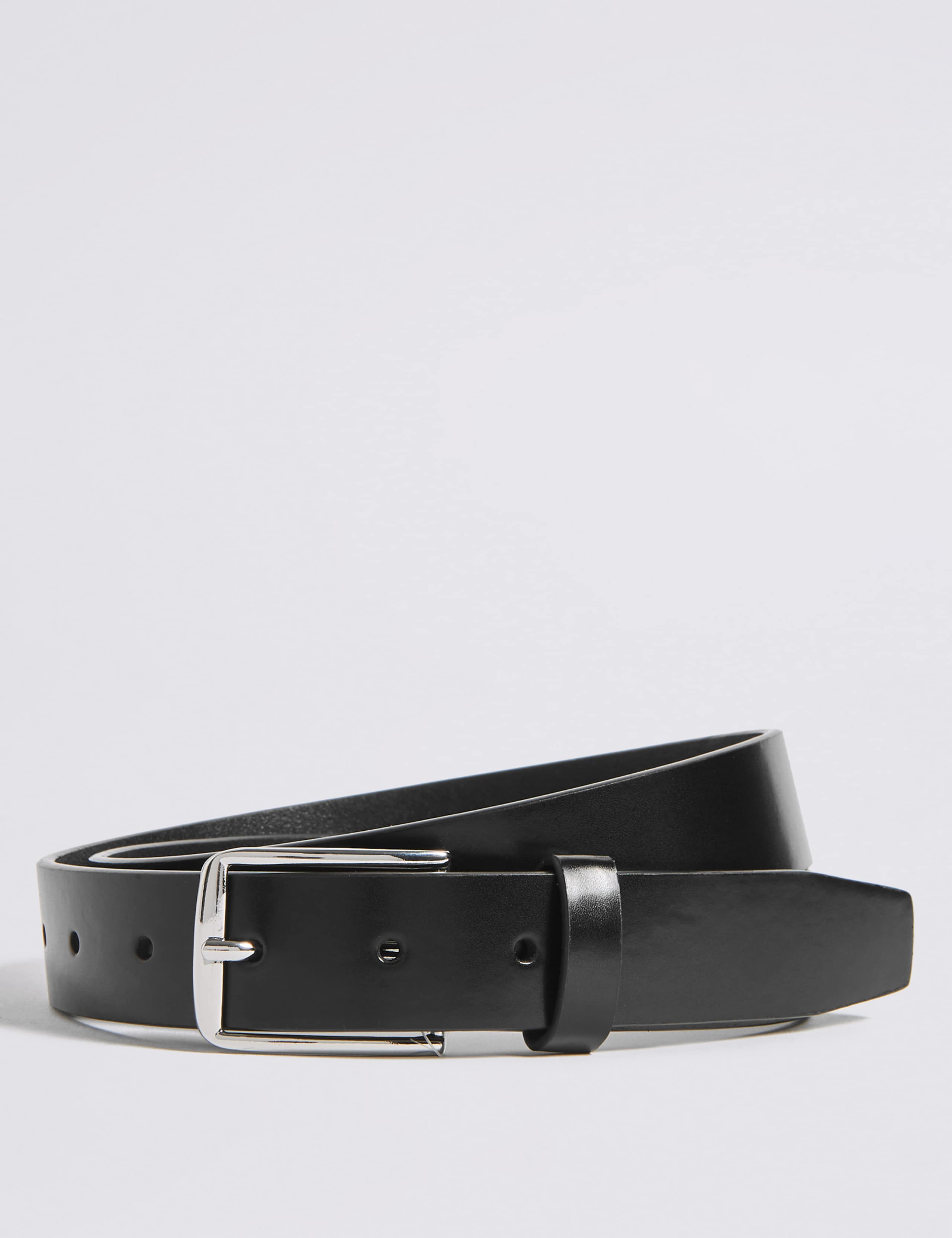 Rectangular Buckle Formal Belt 1 of 3