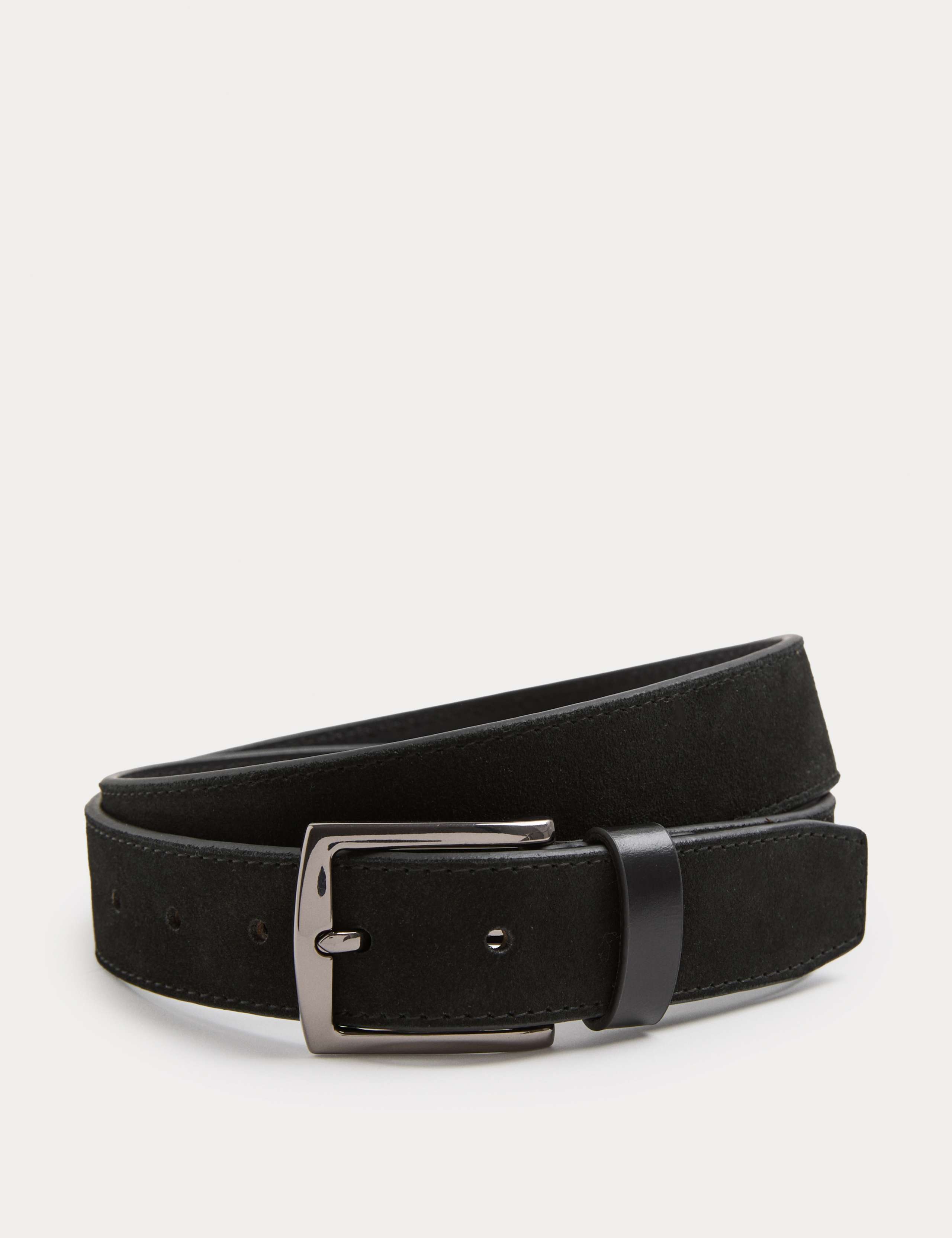 Contrast Suede Belt 1 of 2
