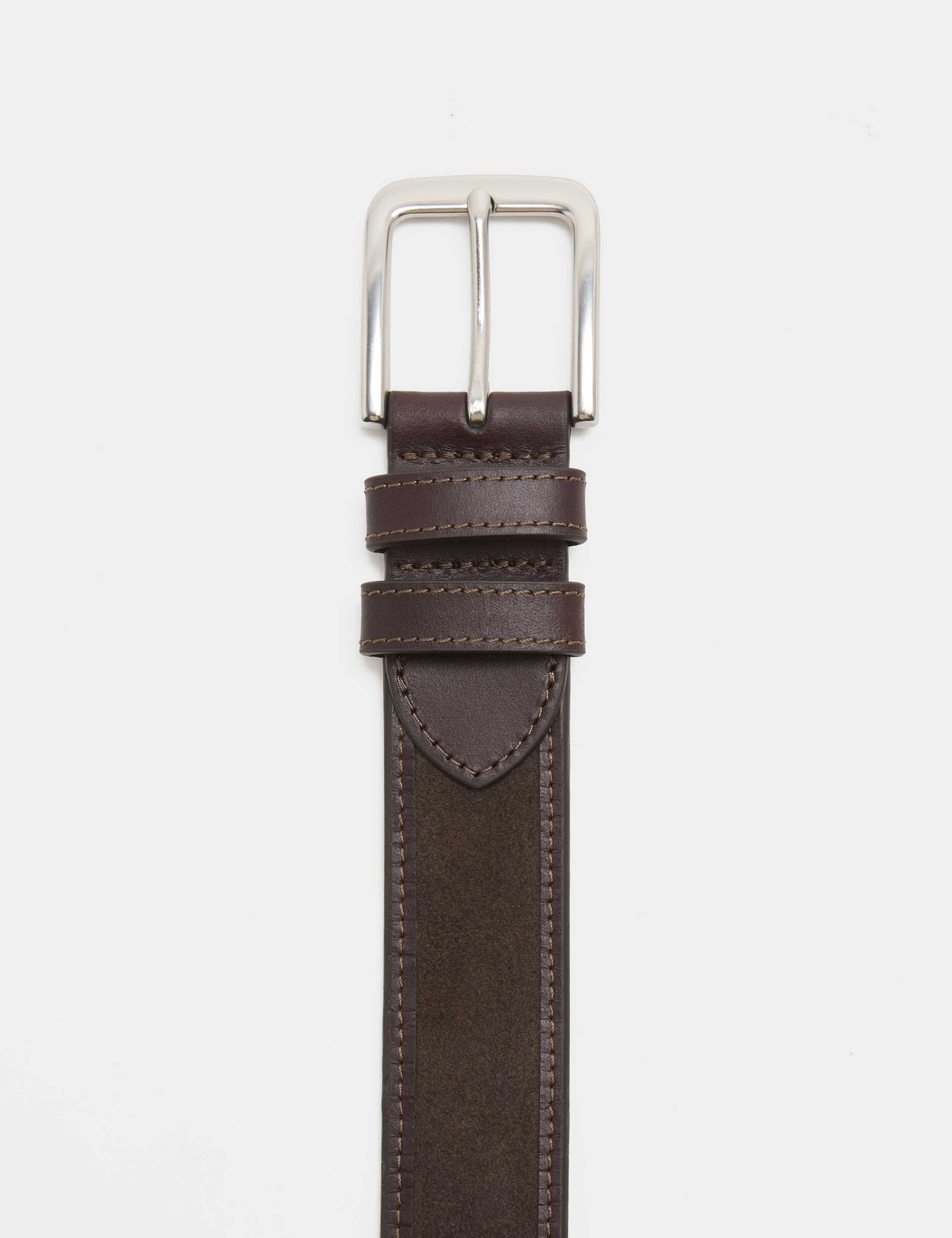 Textured Leather Belt 2 of 2