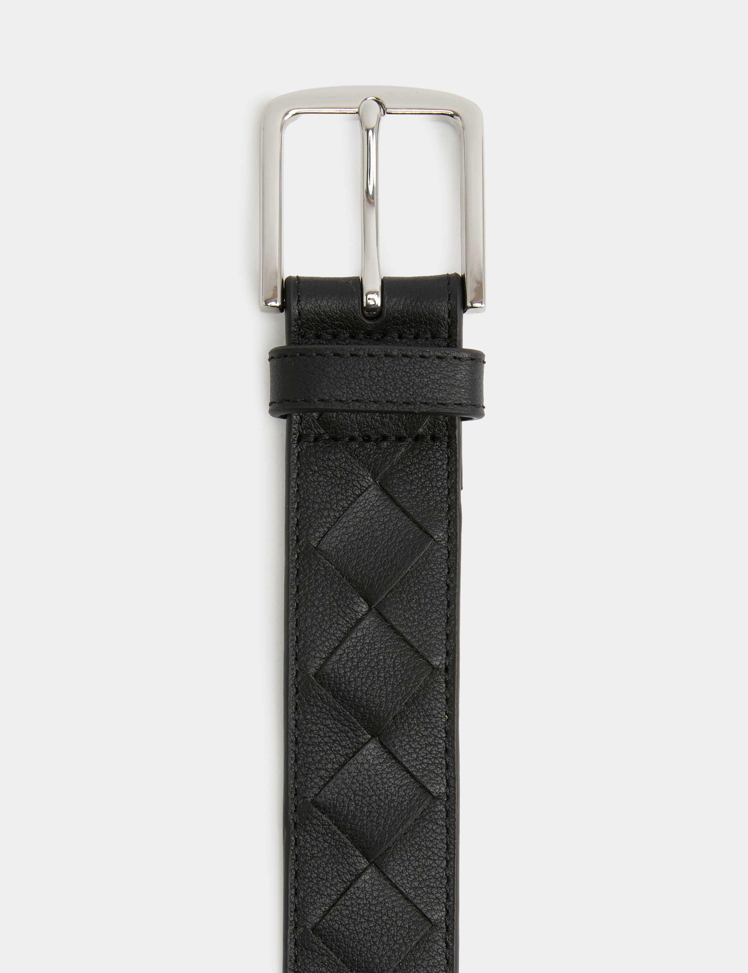 Leather Woven Belt 2 of 2