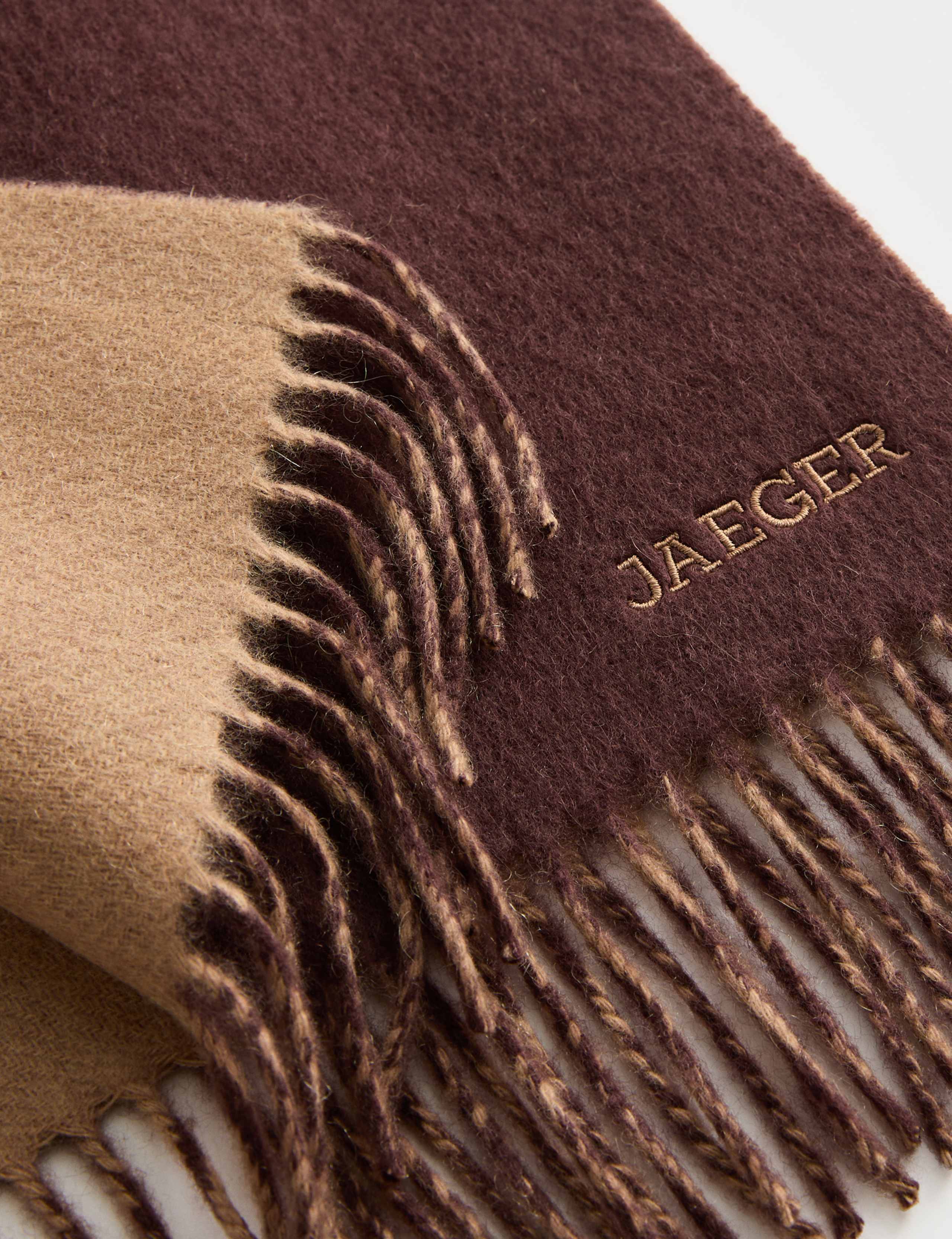 Pure Cashmere Woven Scarf 3 of 3