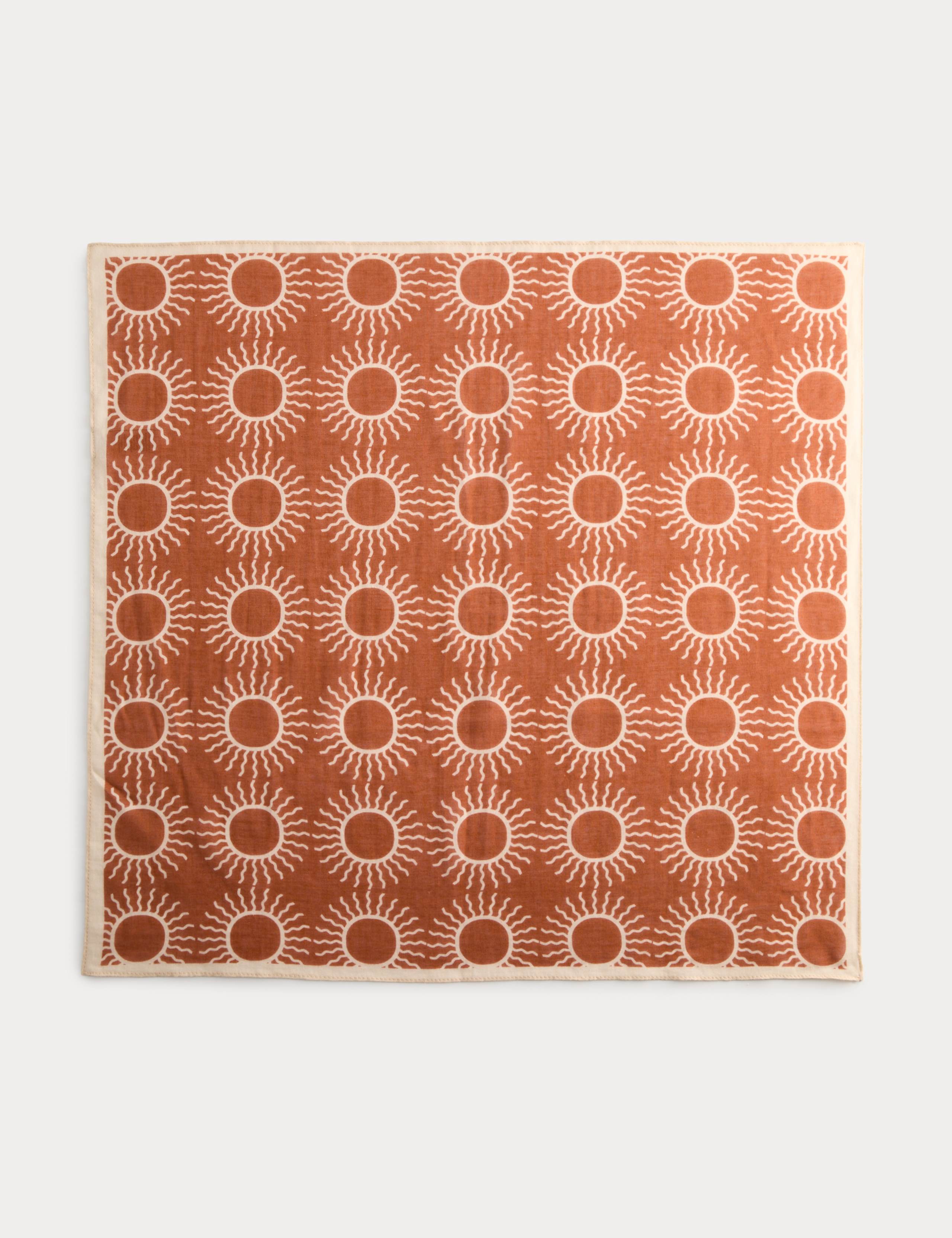 Pure Cotton Patterned Bandana 2 of 3