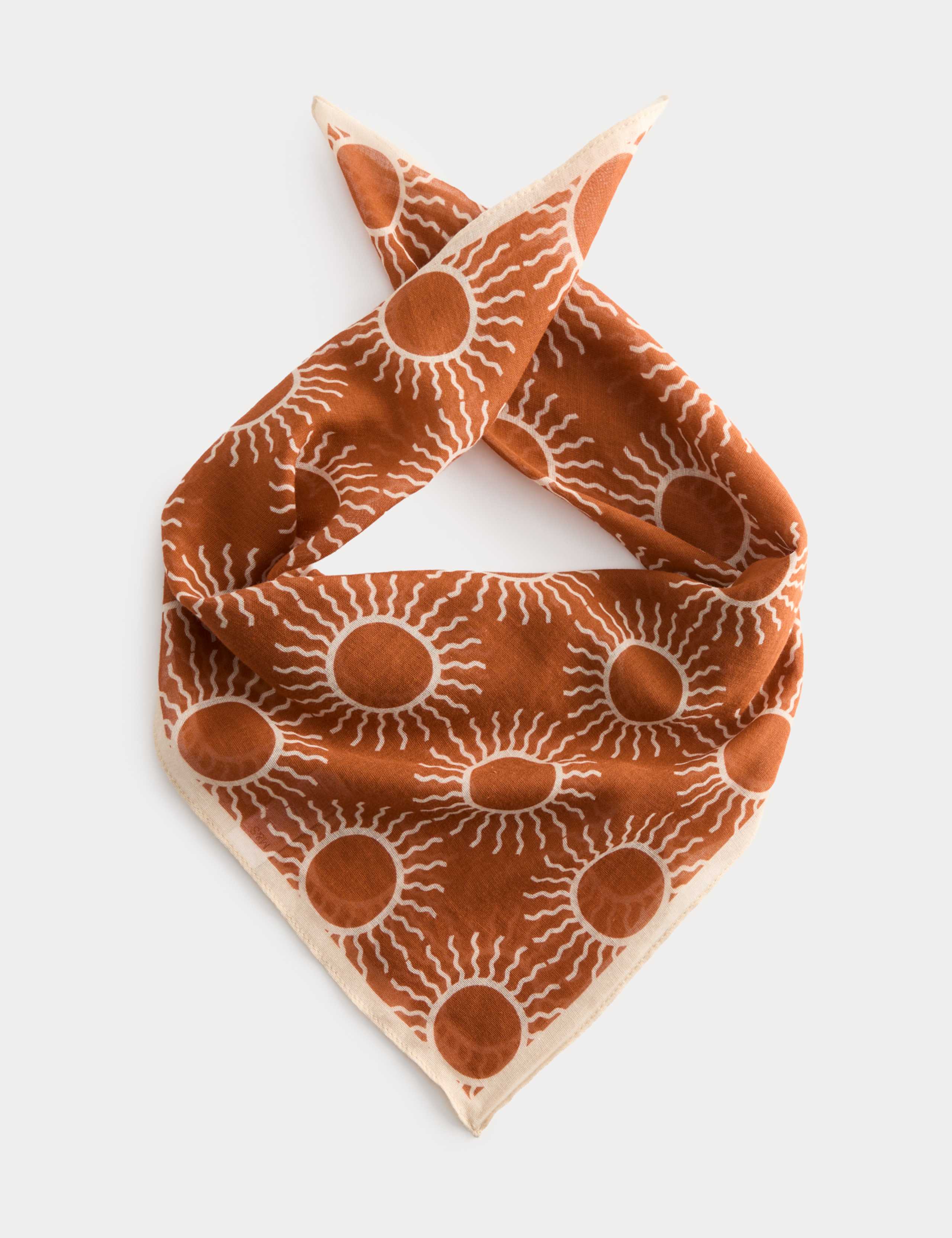 Pure Cotton Patterned Bandana 1 of 3