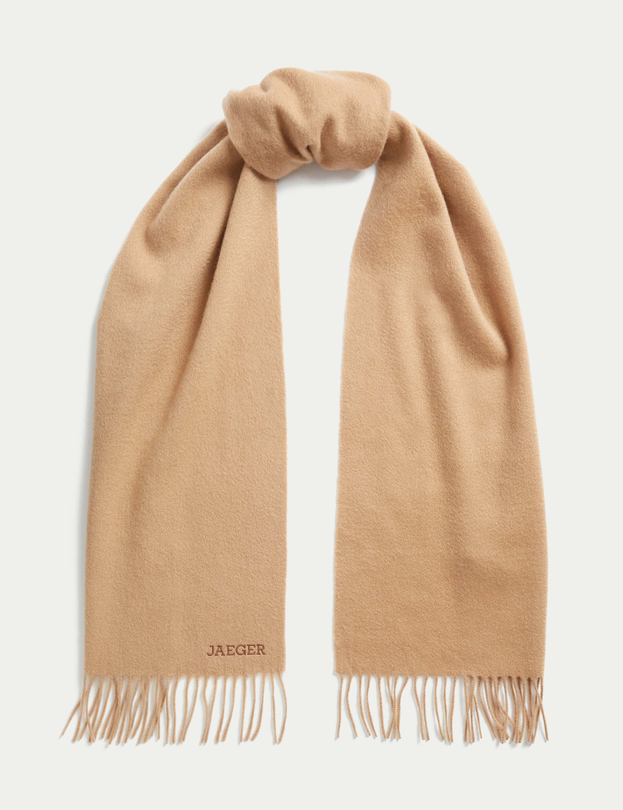 Pure Cashmere Woven Scarf 1 of 2