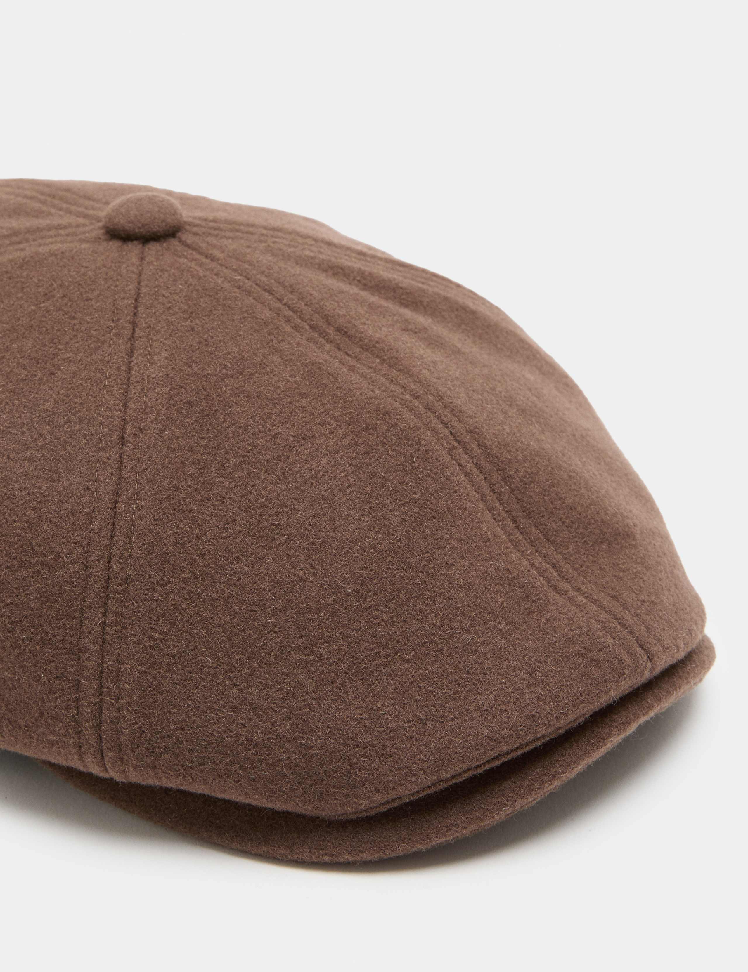 Pure Wool Baker Boy Hat 2 of 2