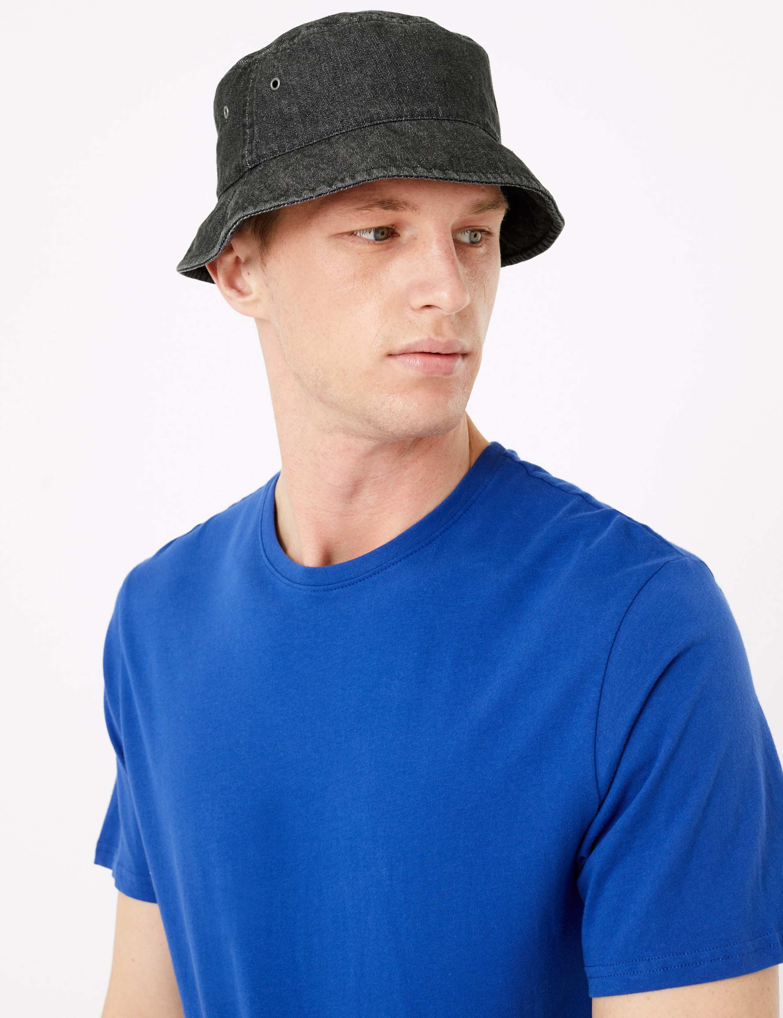 Denim Bucket Hat 1 of 4