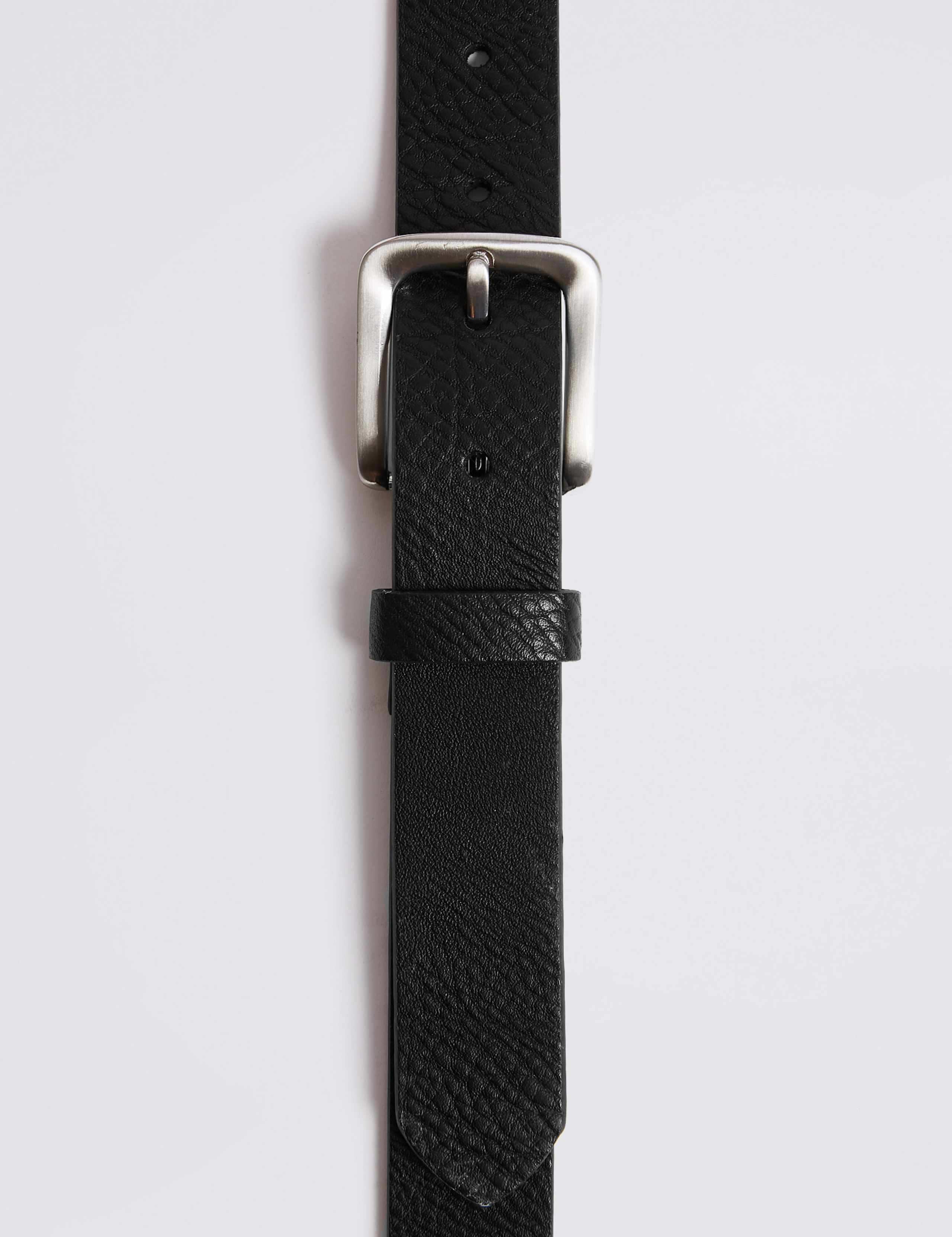 Rectangular Buckle Casual Belt 3 of 4