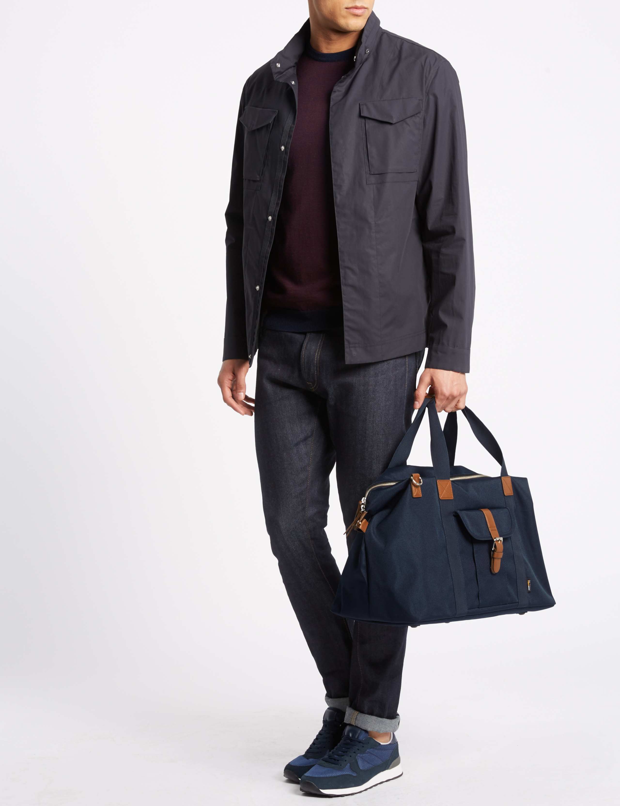Casual Scuff Resistant Cordura® Holdall 1 of 5