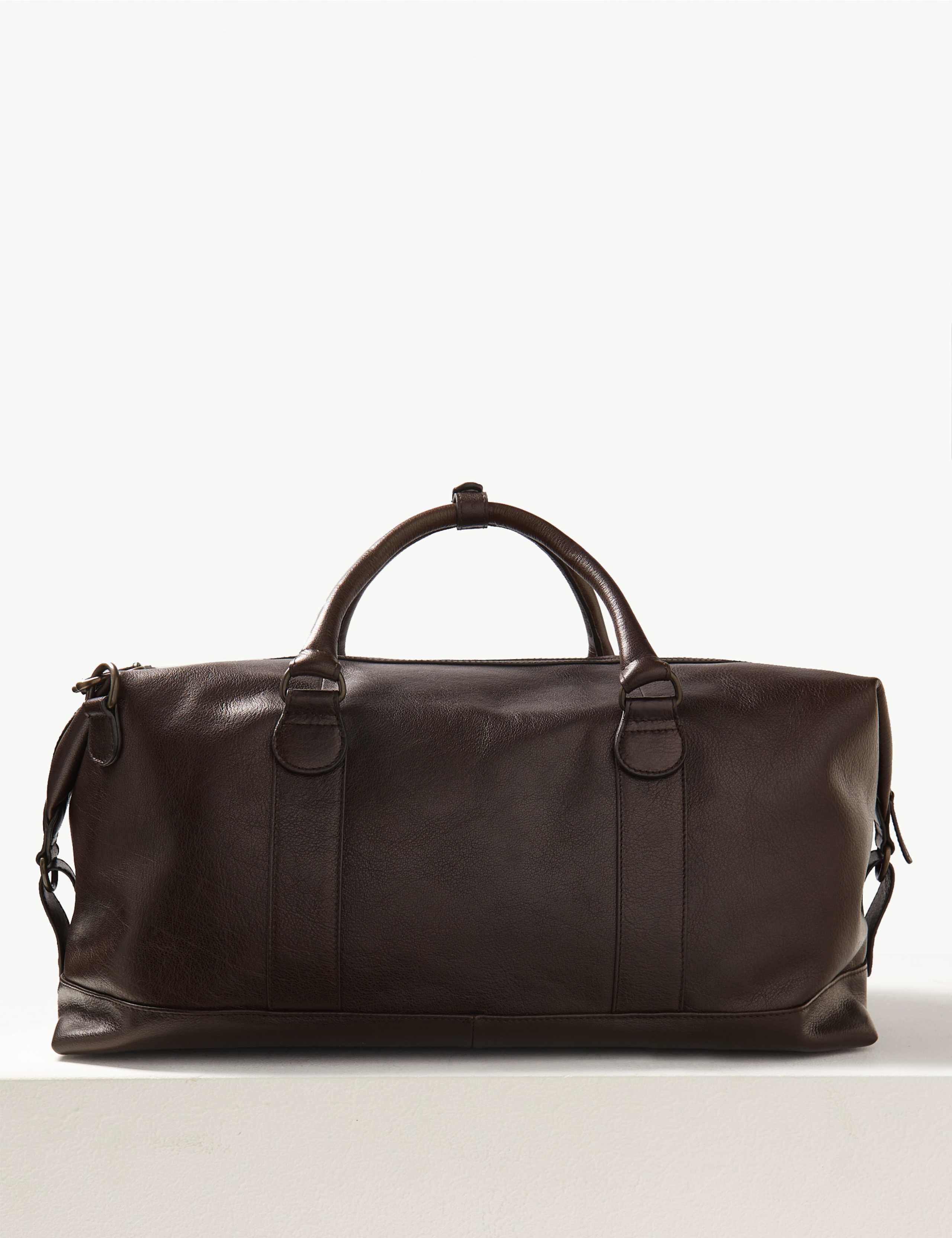 Casual Leather Holdall 4 of 7