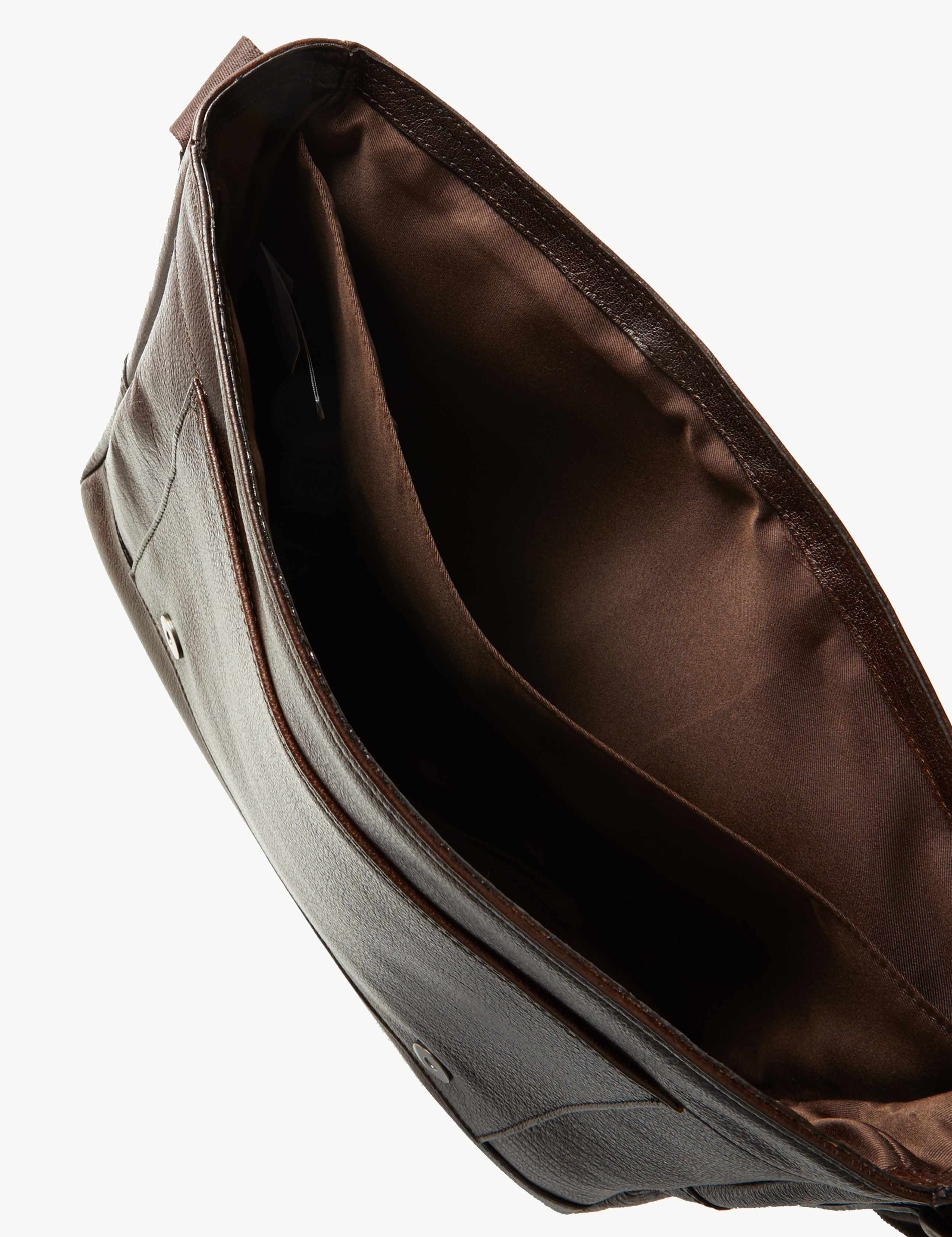 Casual Leather Messenger 5 of 6