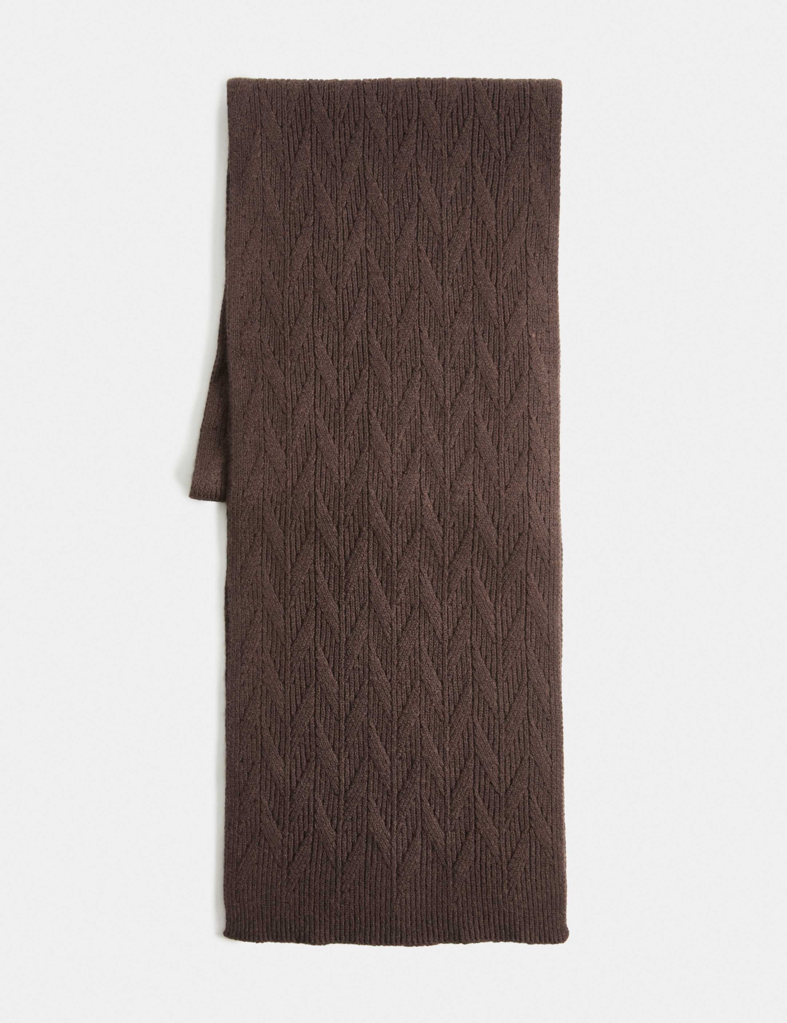 Cable Knit Scarf 1 of 2