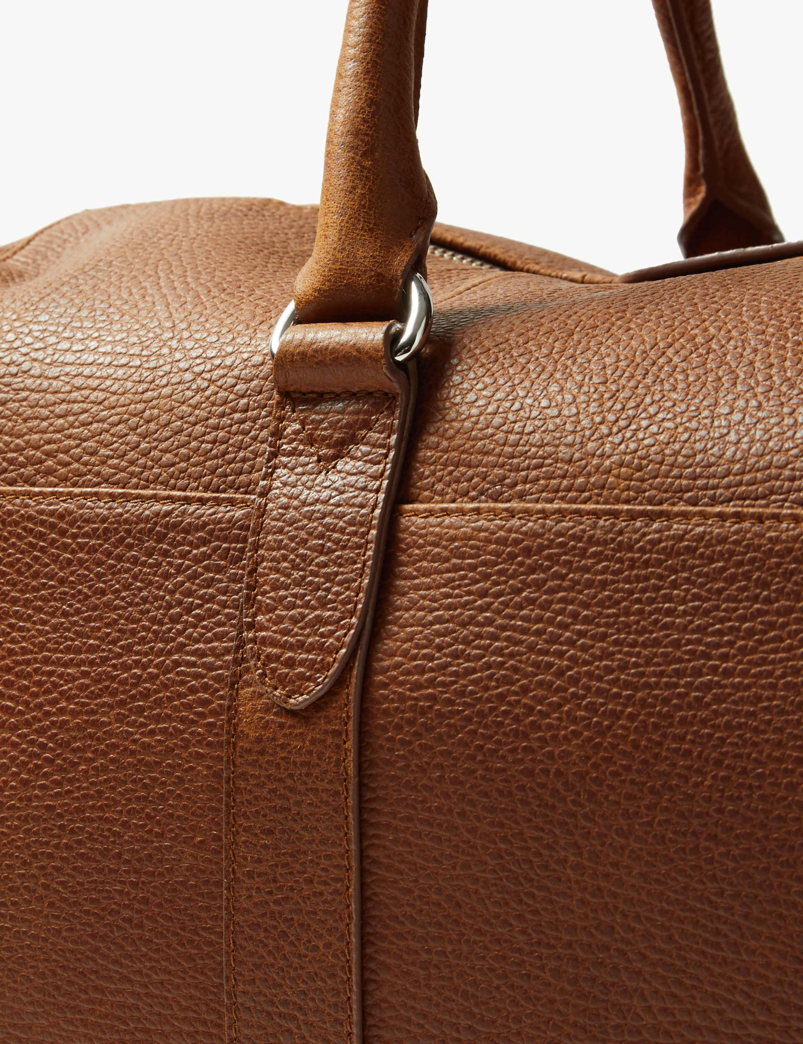 Pebble Grain Leather Holdall 6 of 6