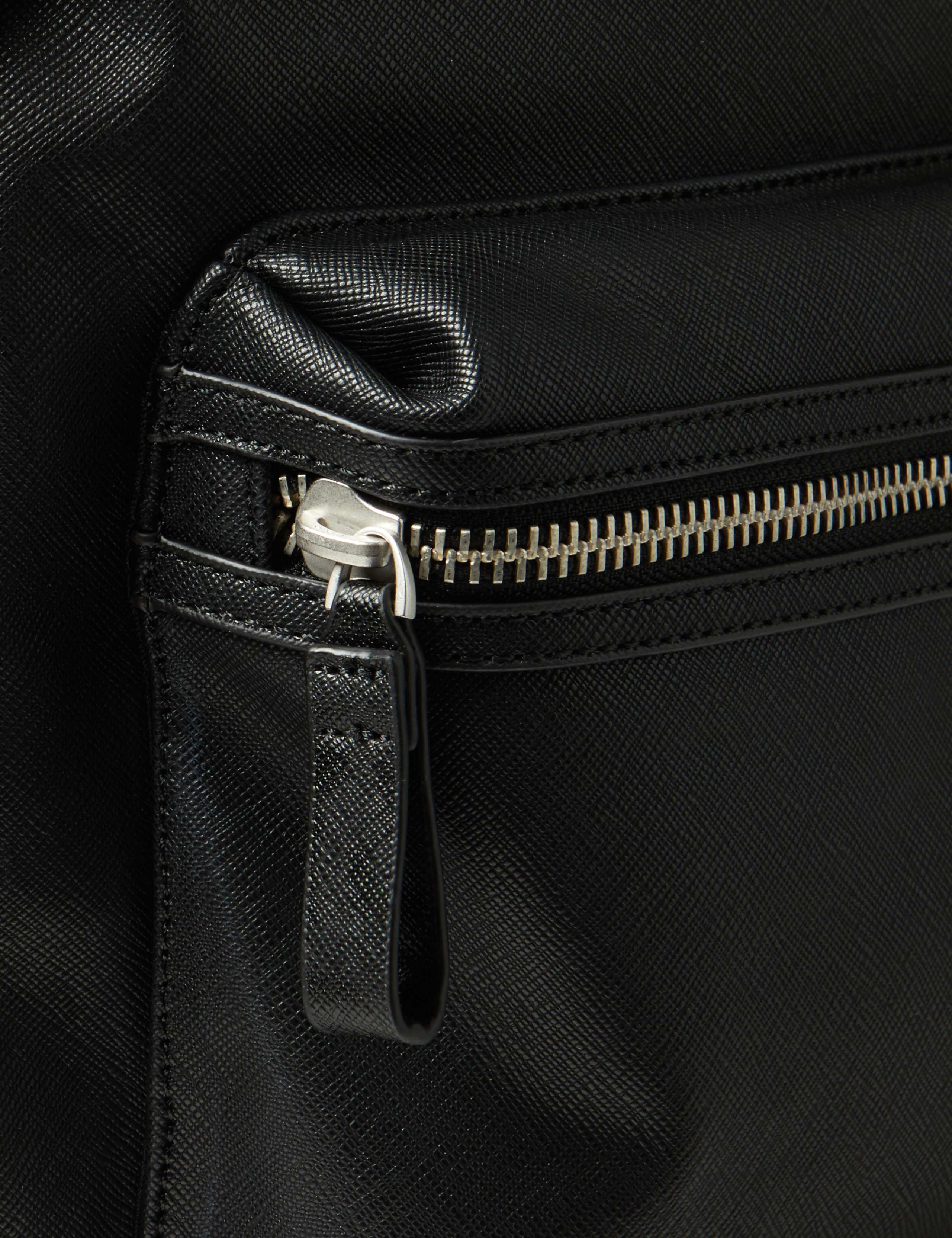 Textured Saffiano Backpack 6 of 6
