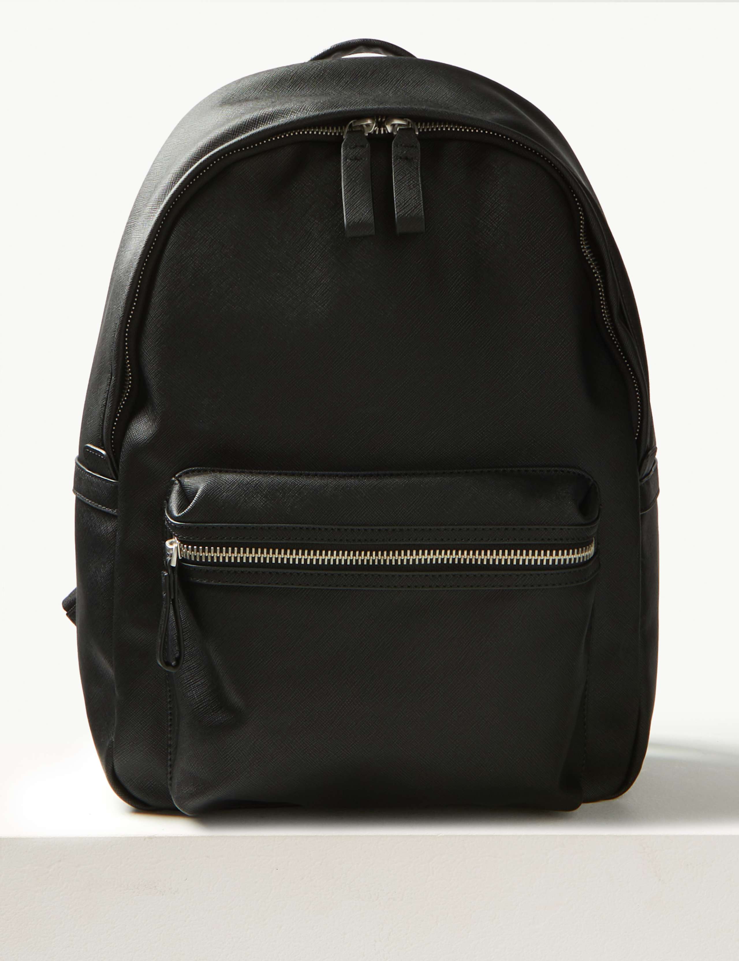 Textured Saffiano Backpack 2 of 6