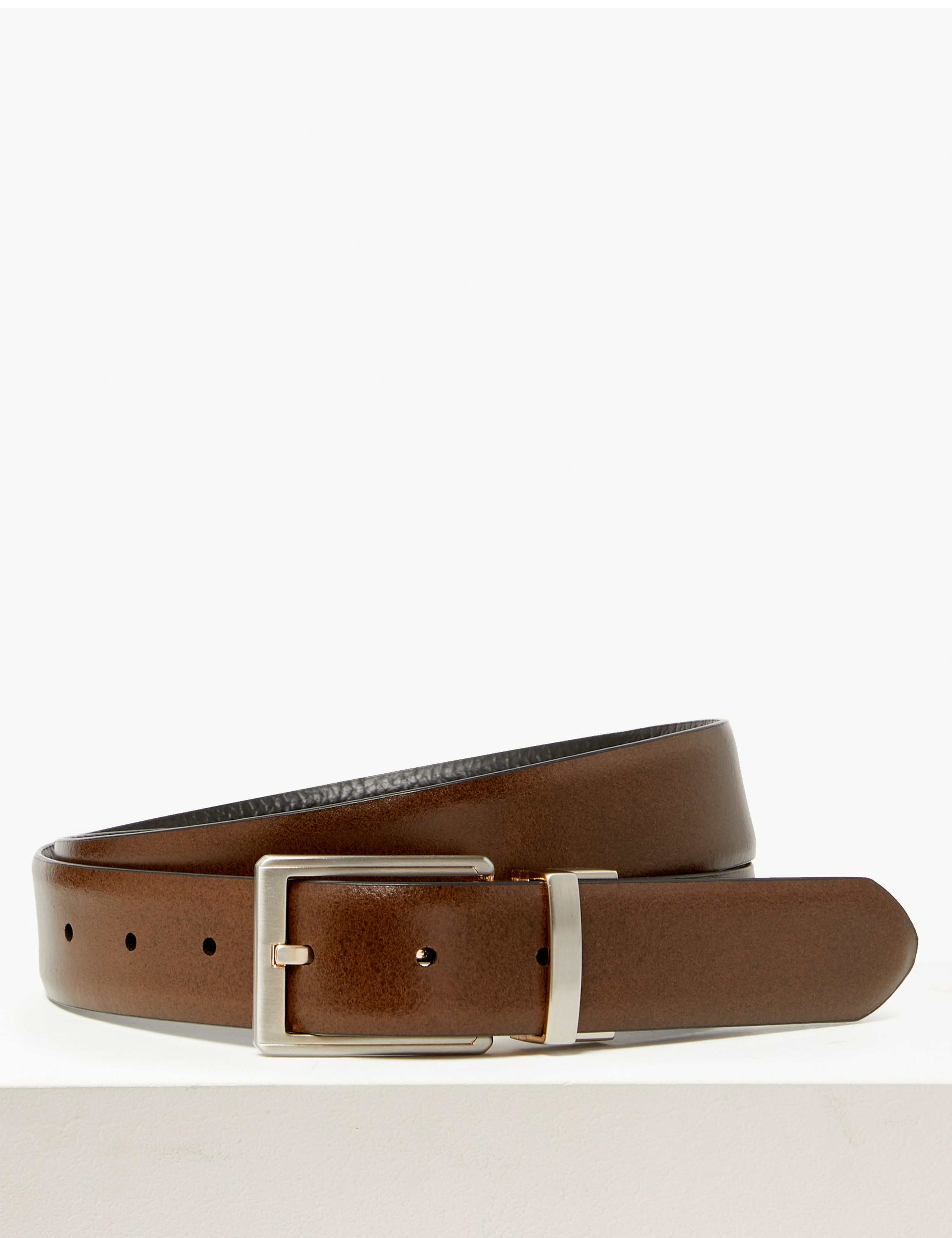 Leather Textured Reversible Belt 3 of 6