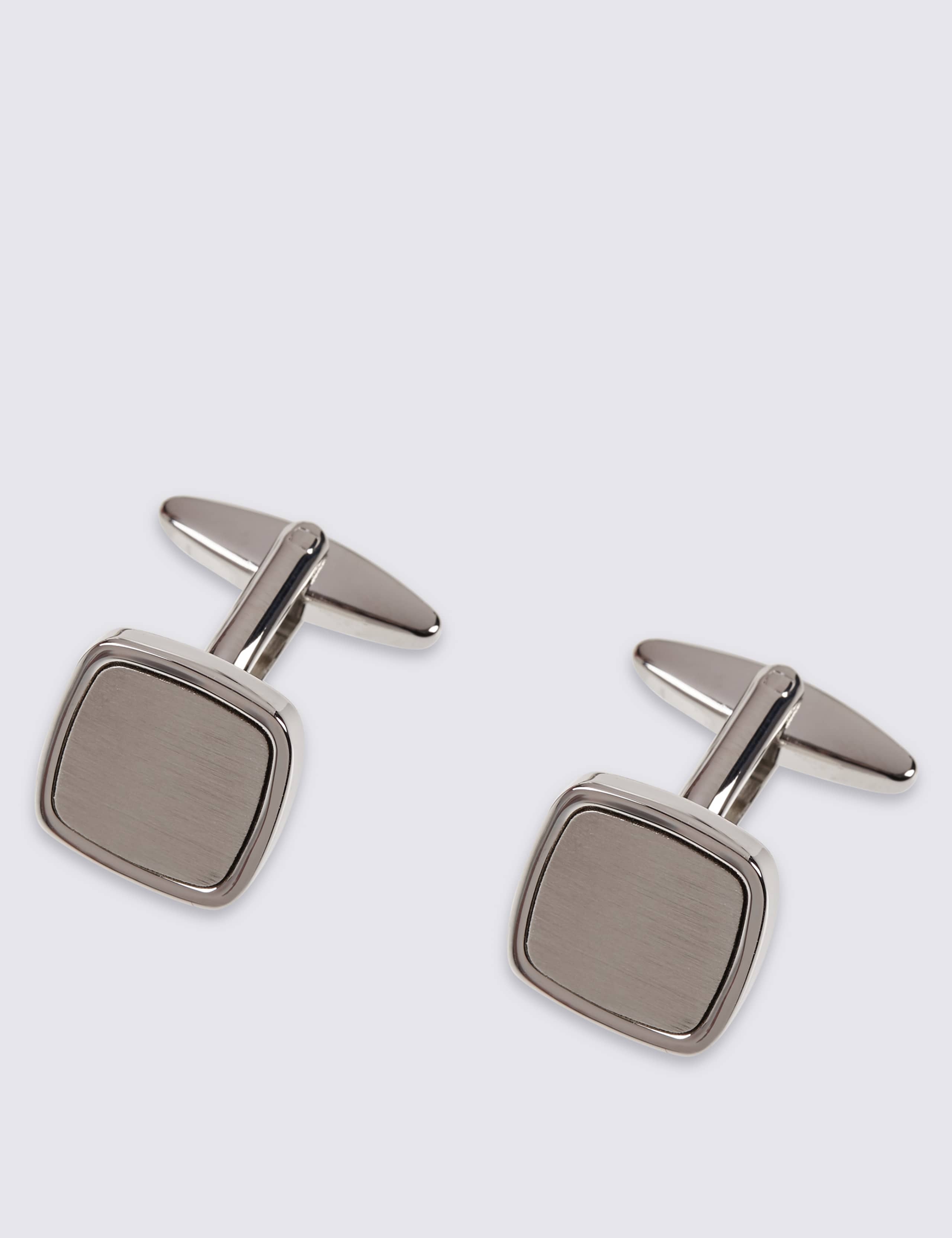 Brushed Square Cufflinks 1 of 2