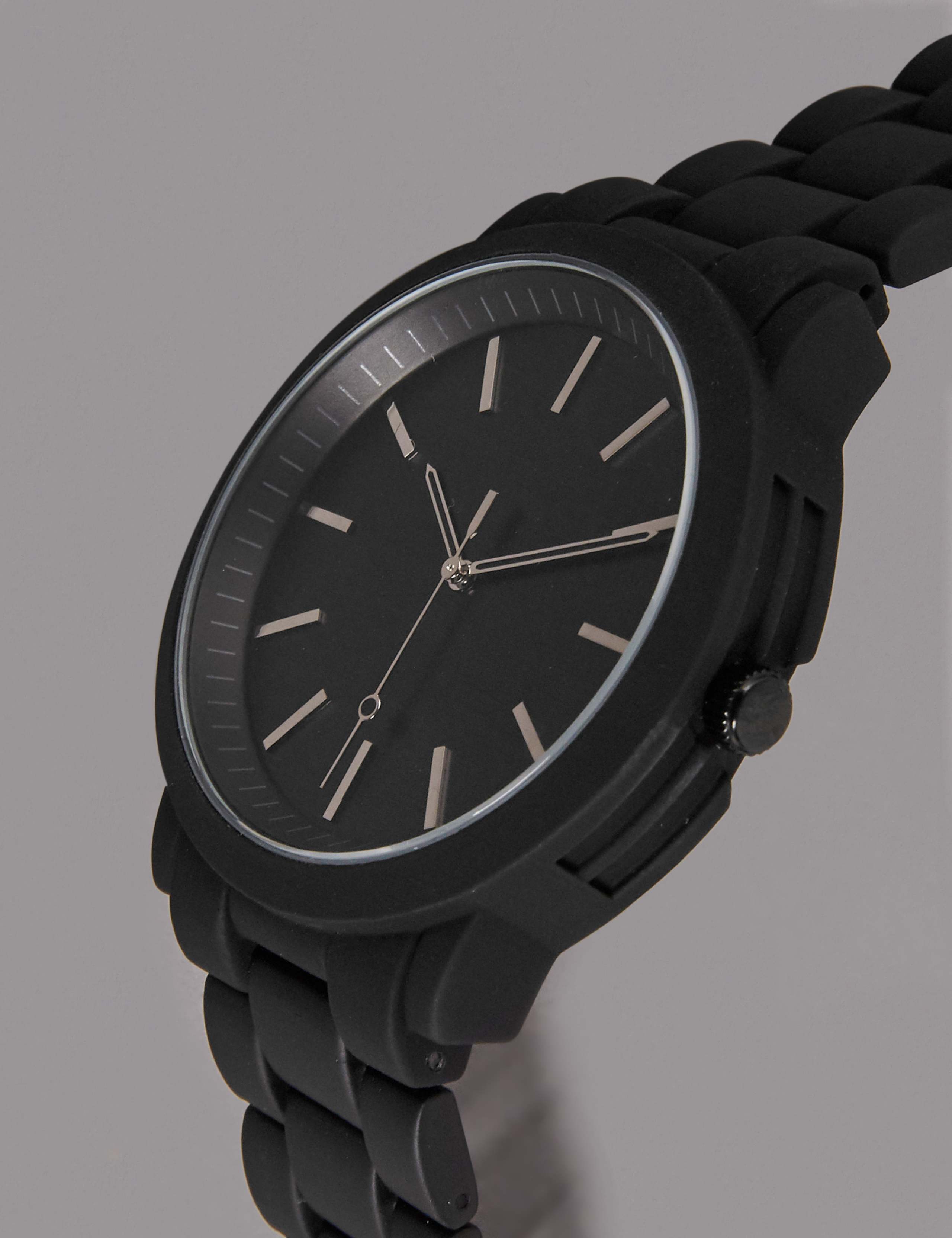 Luxury Black Face Watch 1 of 4