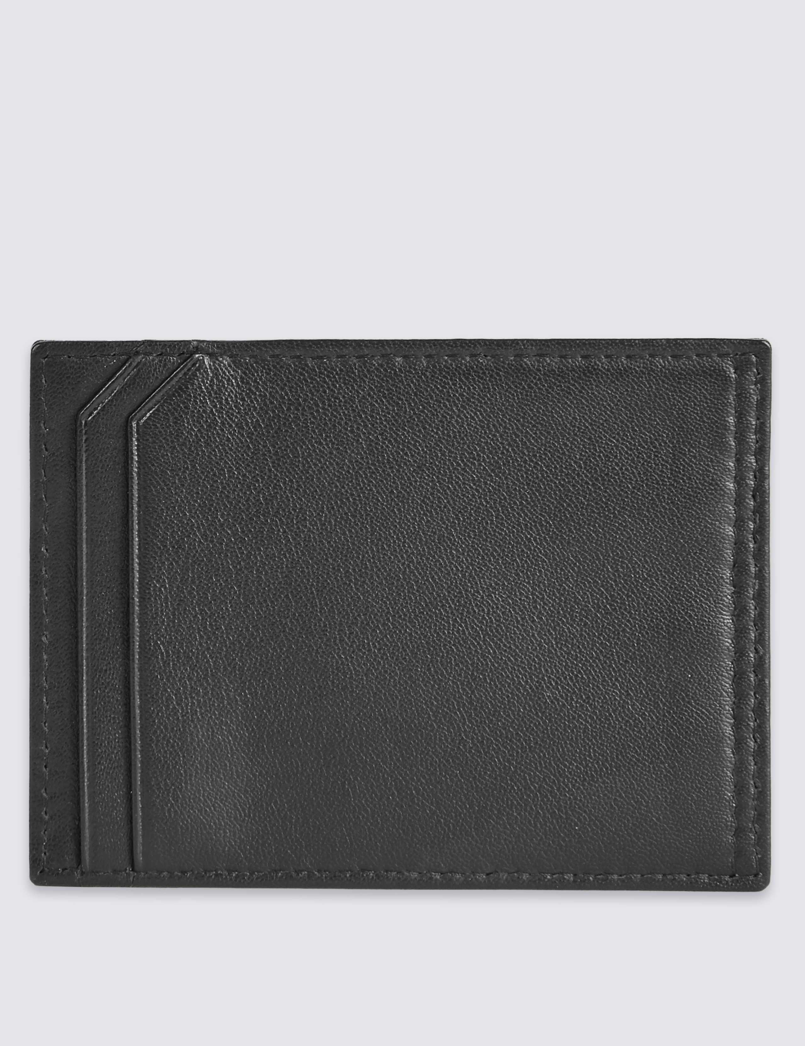 Leather Bi Fold Wallet & Credit Card Set 6 of 6