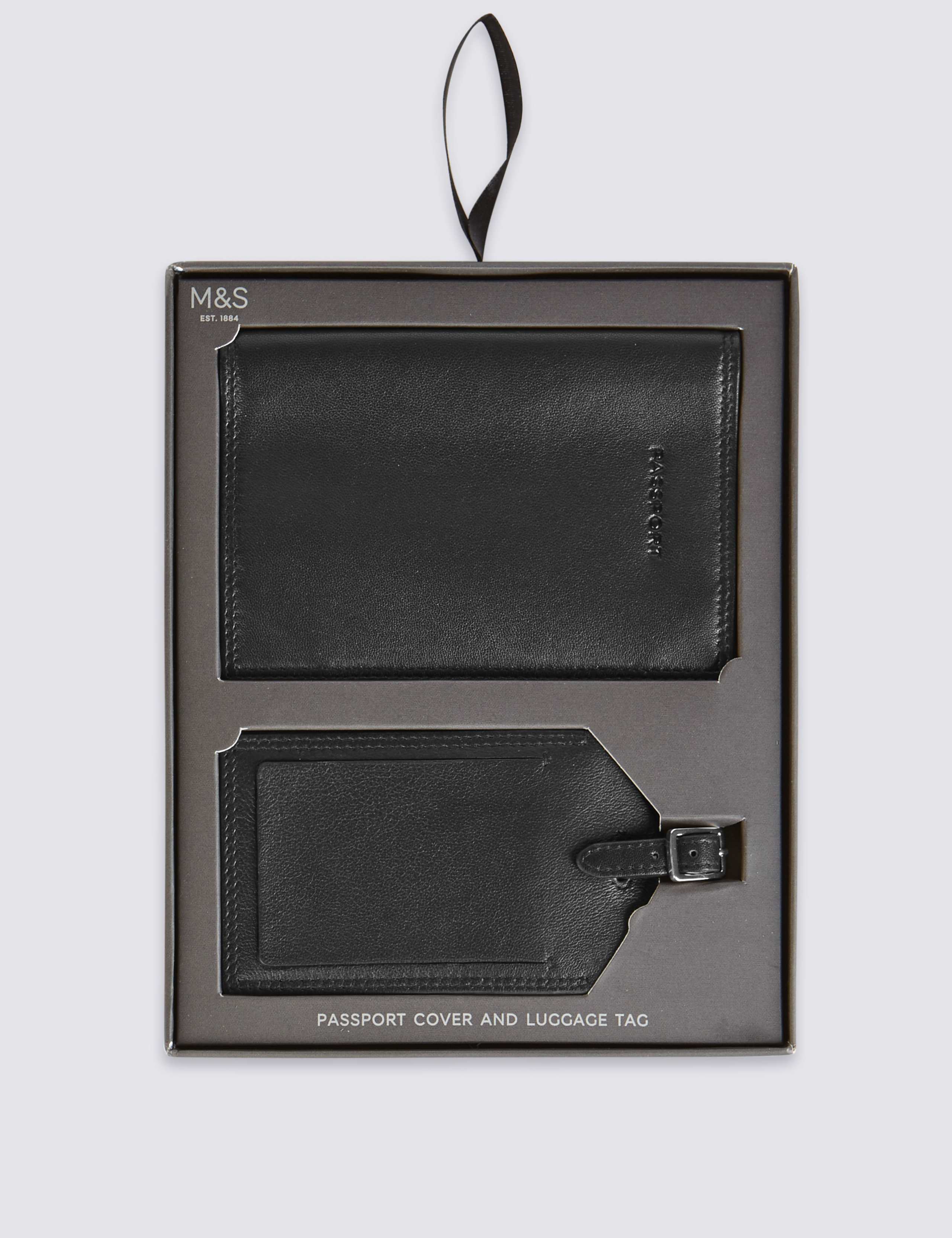 Leather Passport Cover & Luggage Tag Set 2 of 6
