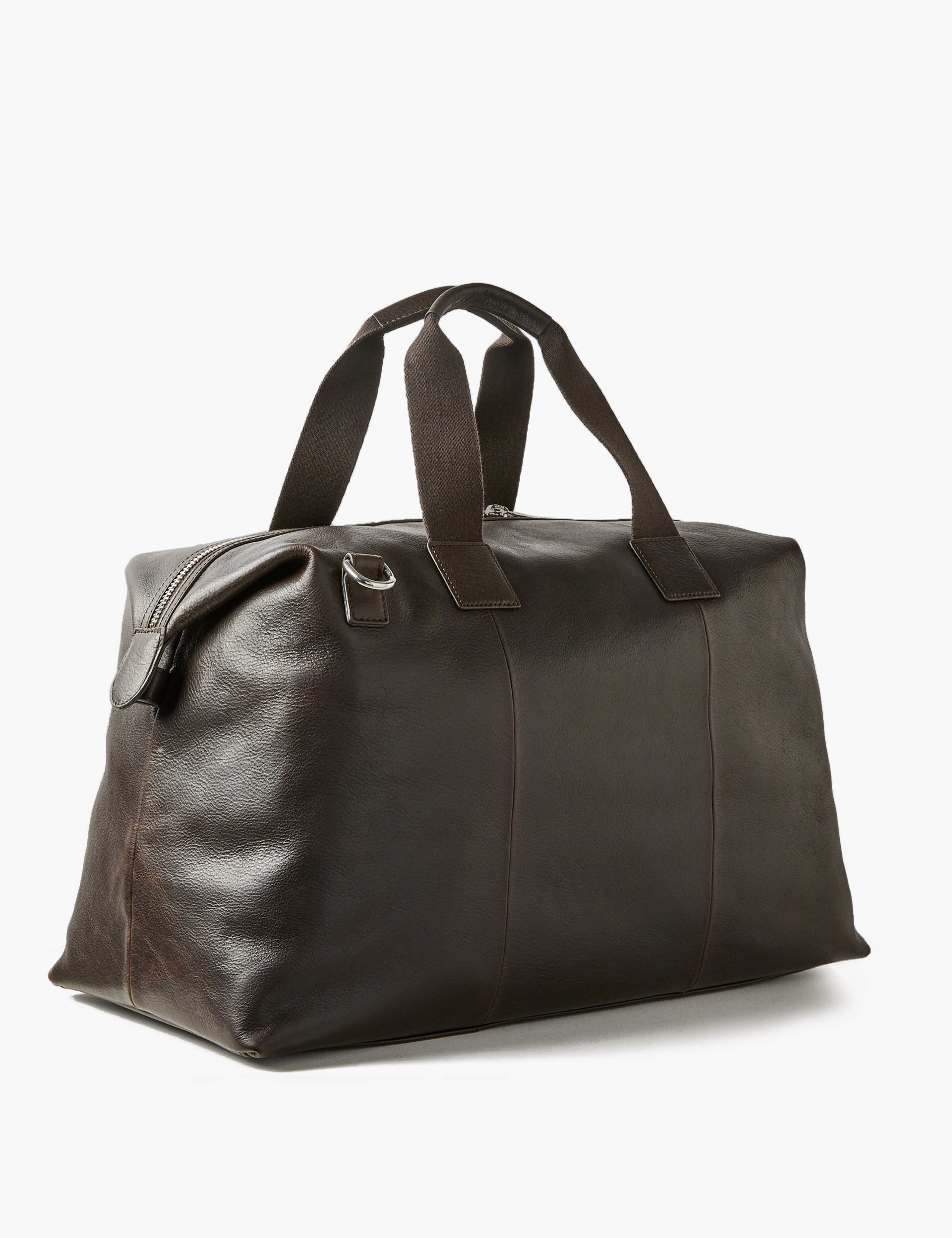 Premium Leather Weekend Bag 3 of 9