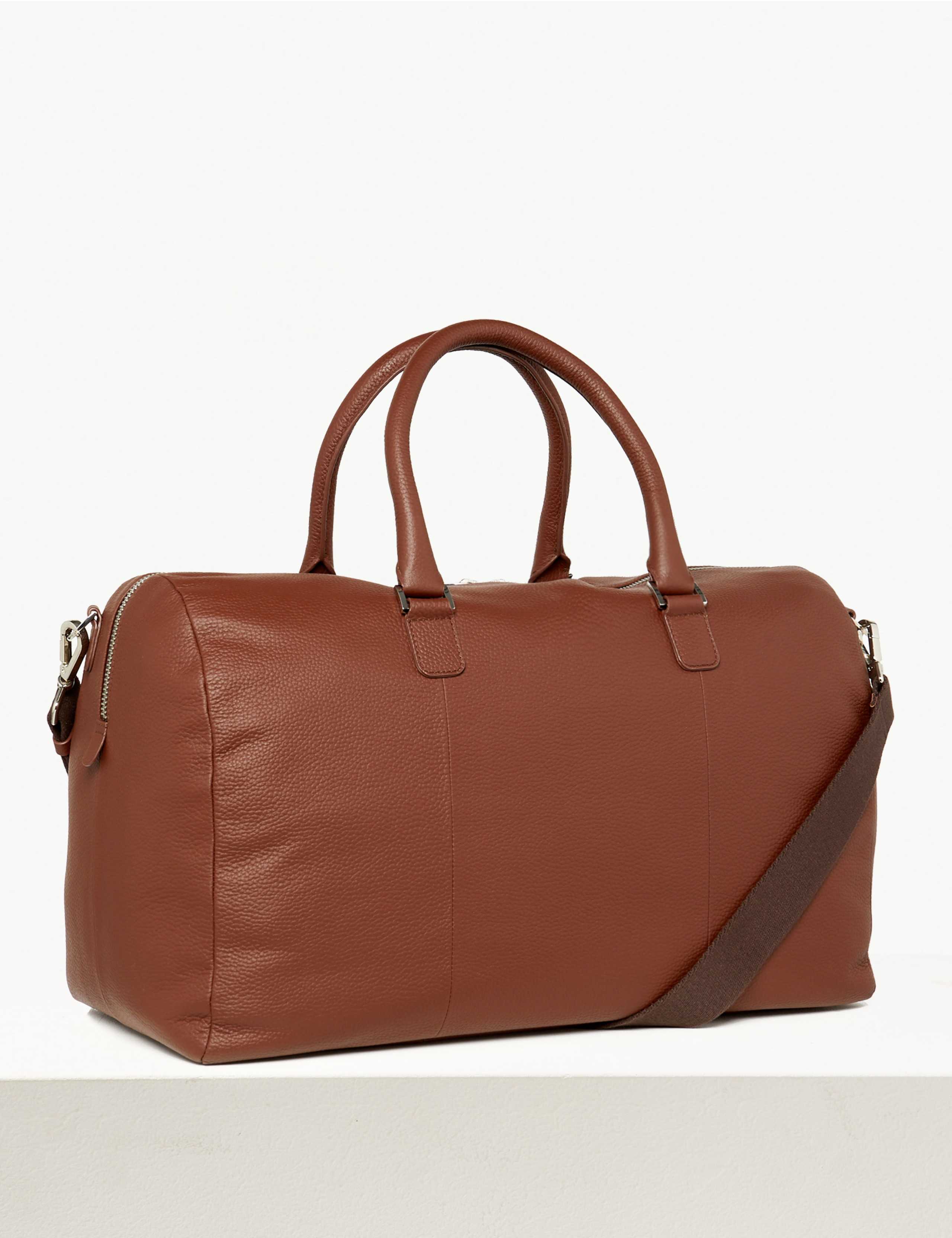 Leather Weekend Bag 3 of 8