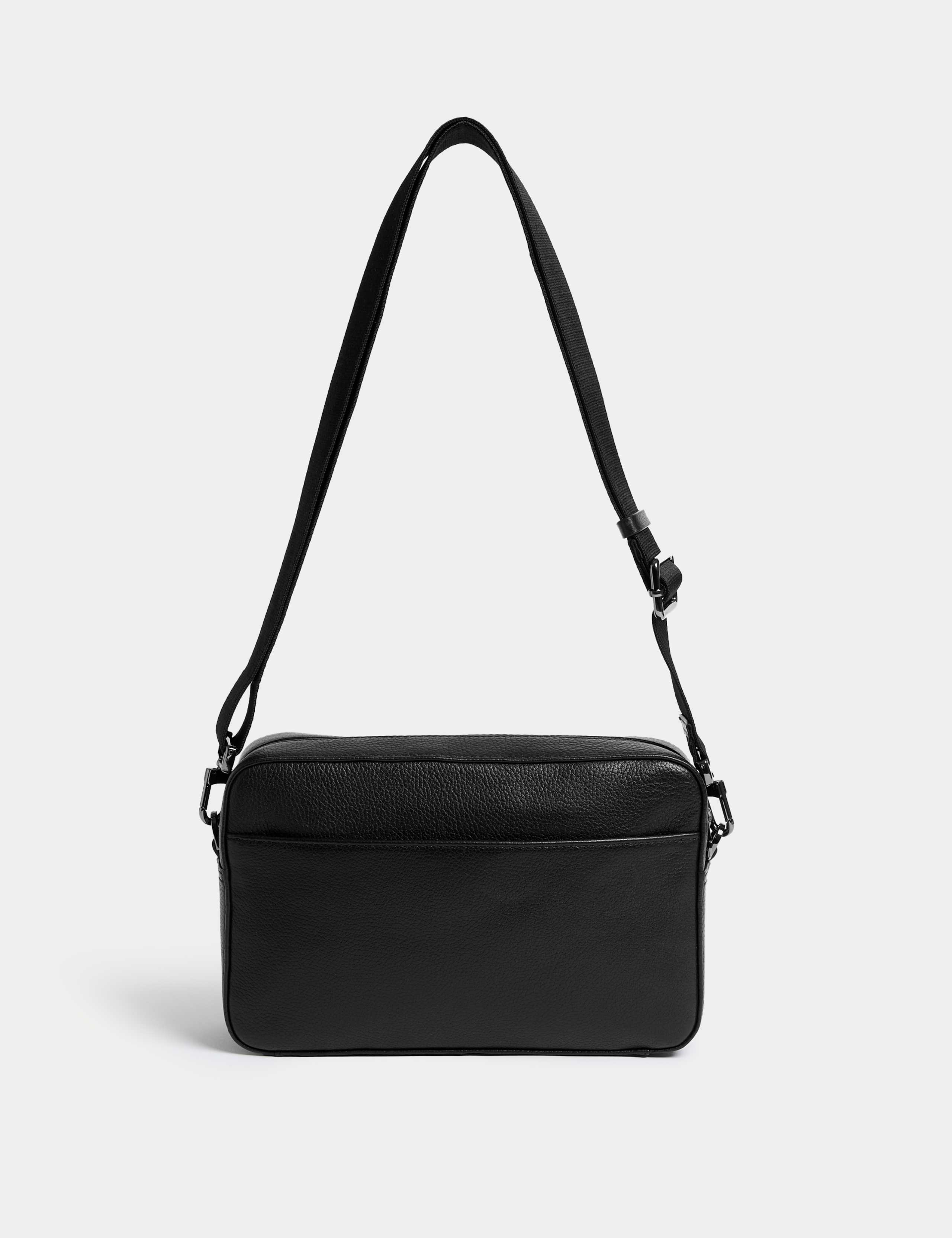 Leather Pebble Grain Cross Body Bag 4 of 5